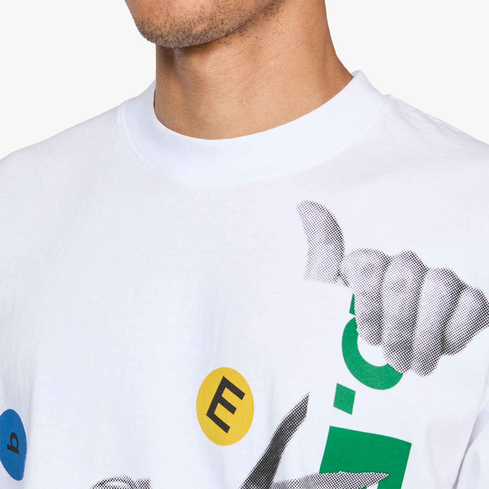 Cutting T-Shirt White - Image 3