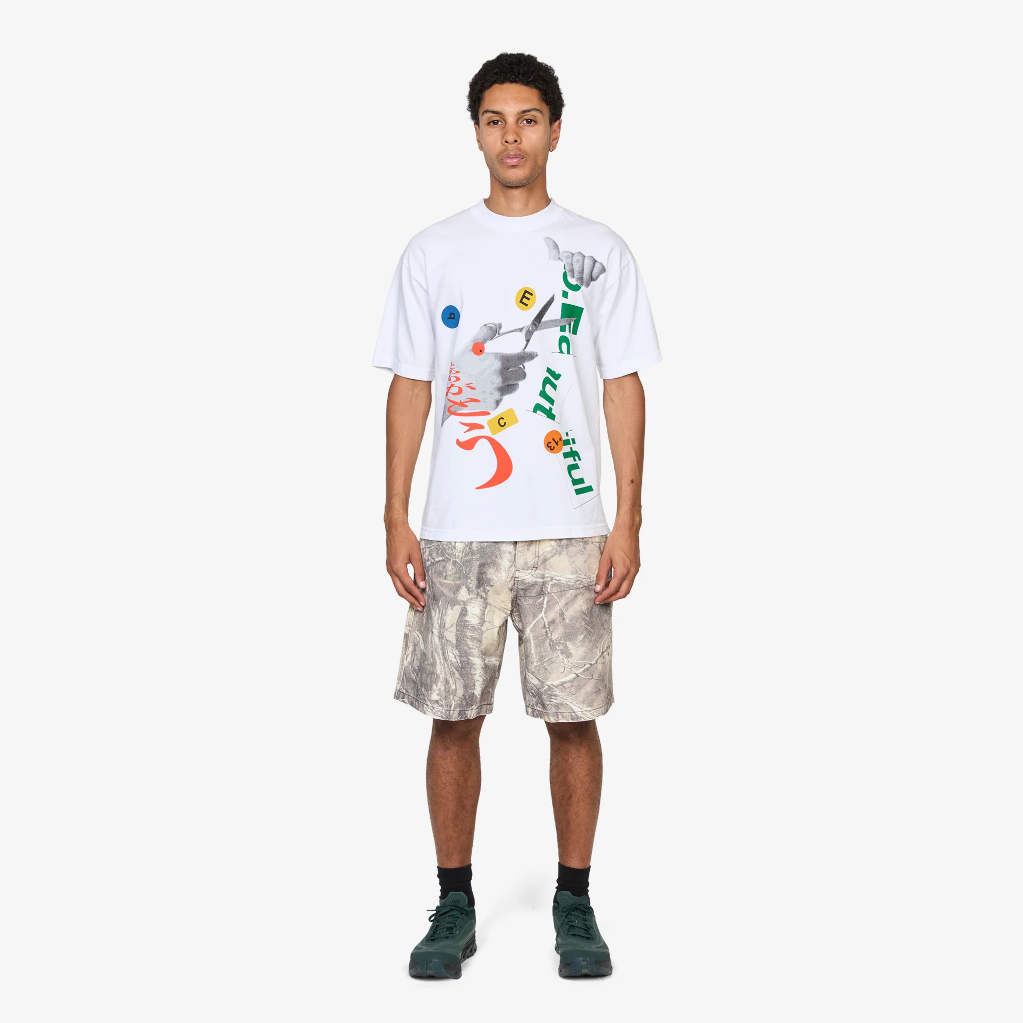 Cutting T-Shirt White - Image 4