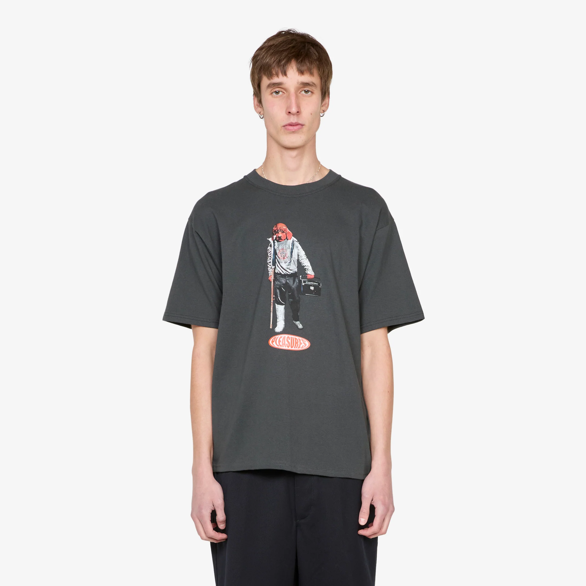 Daft Punk Da Funk T-Shirt Faded Black