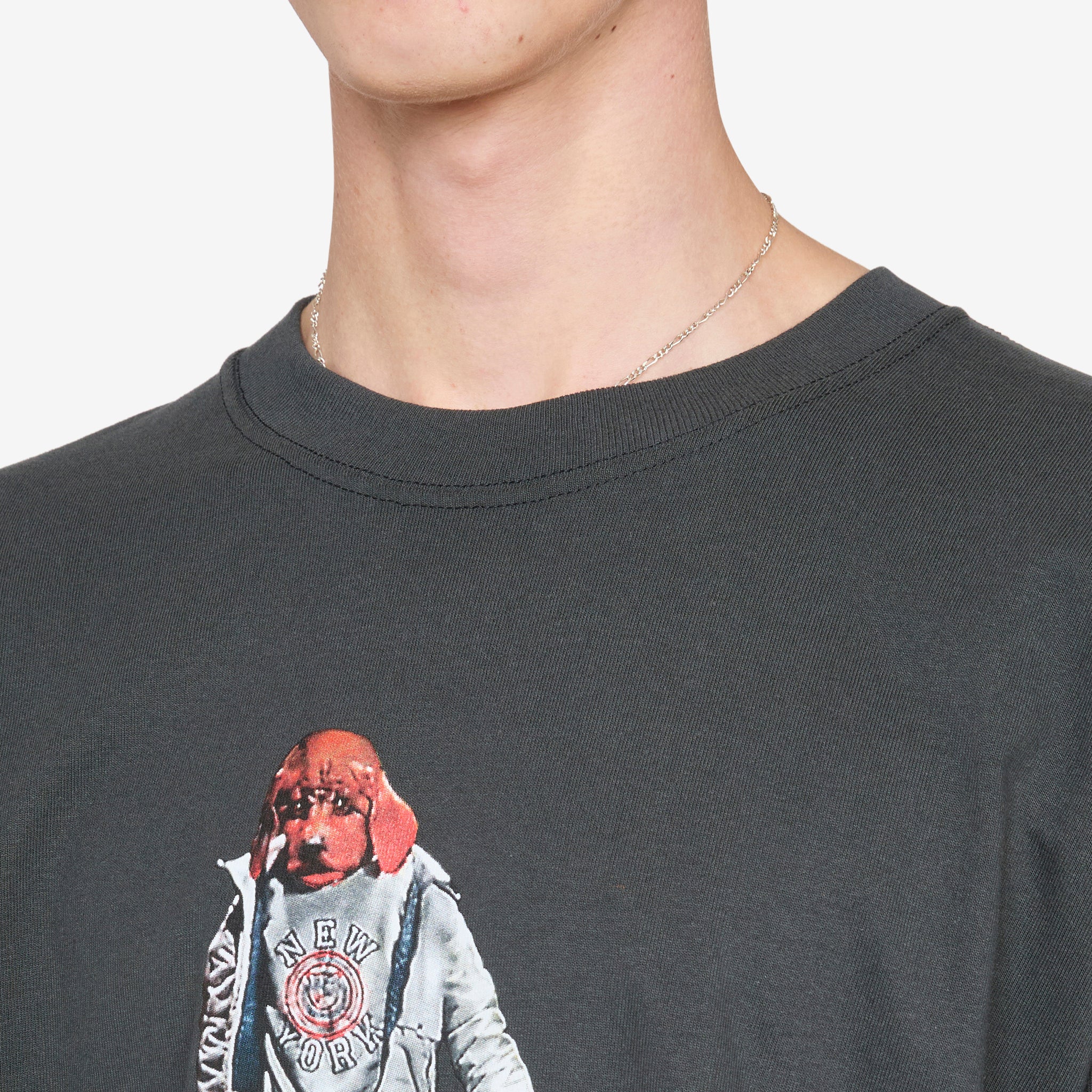 Daft Punk Da Funk T-Shirt Faded Black - Image 3