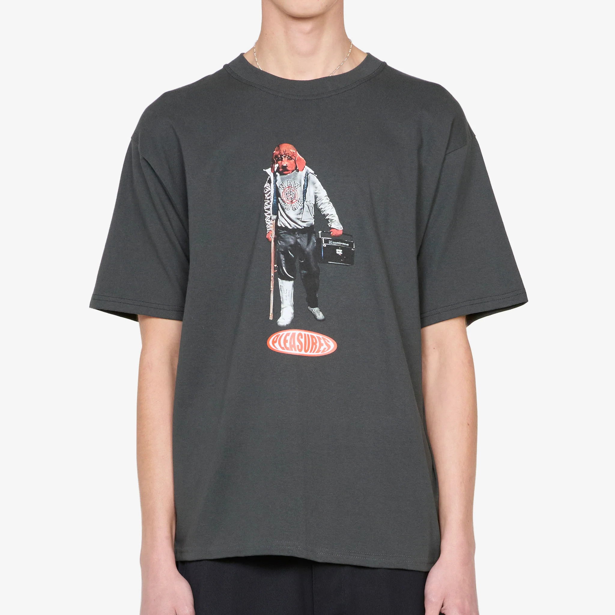 Daft Punk Da Funk T-Shirt Faded Black - Image 4