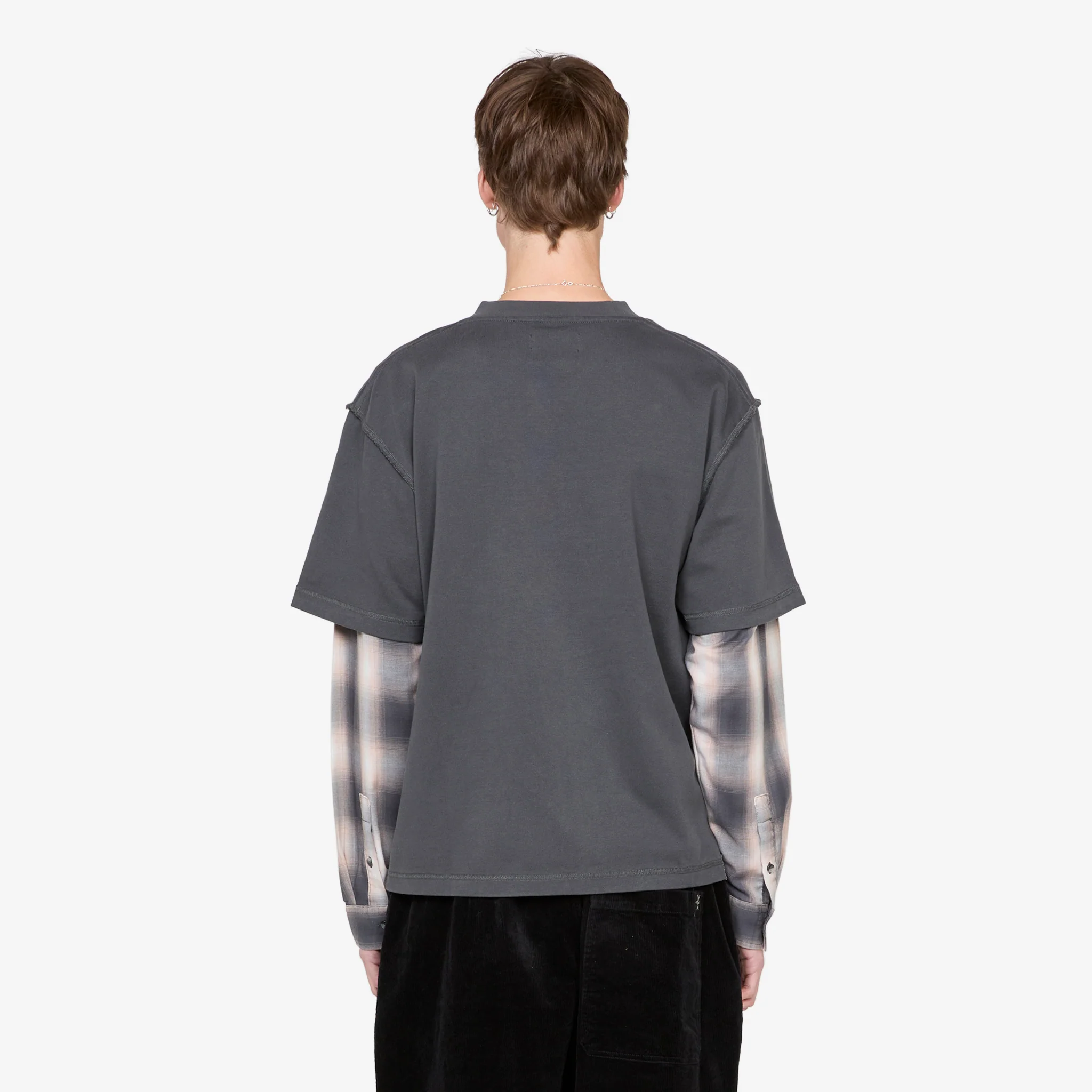 Dead End Shirt Charcoal | Check - Image 3