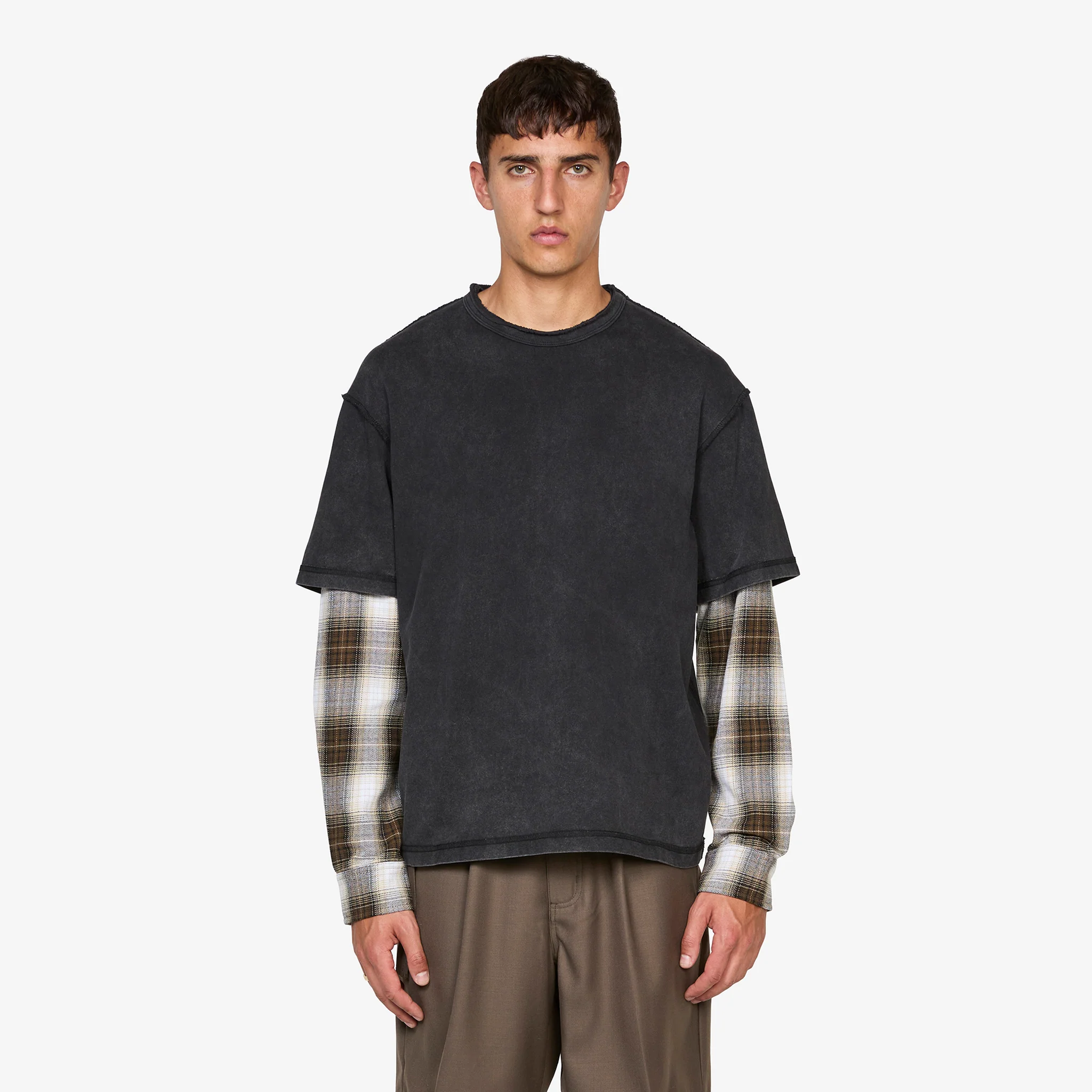 Deadend Shirt Black | Brown