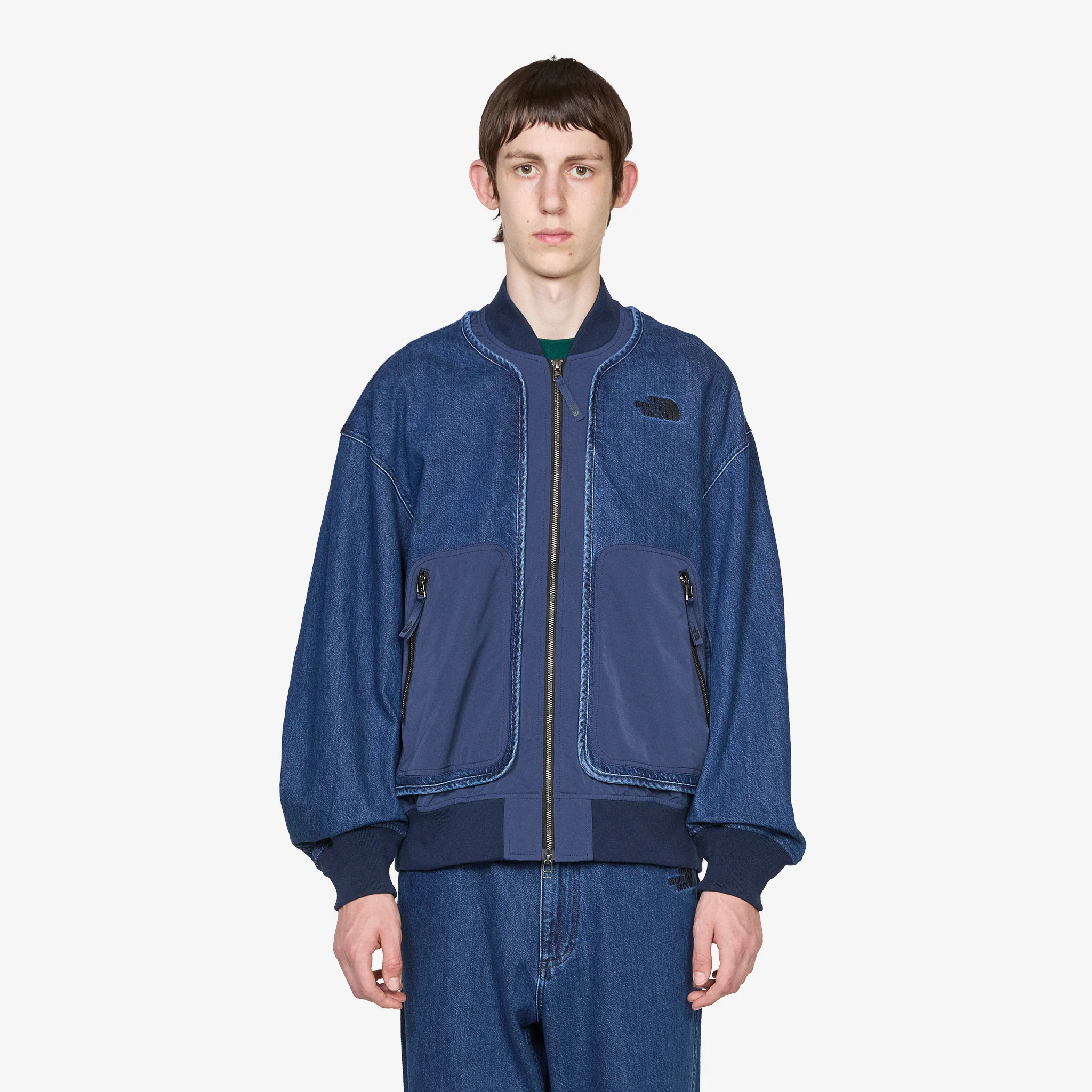 Denim Hybrid Jacket Estate Blue