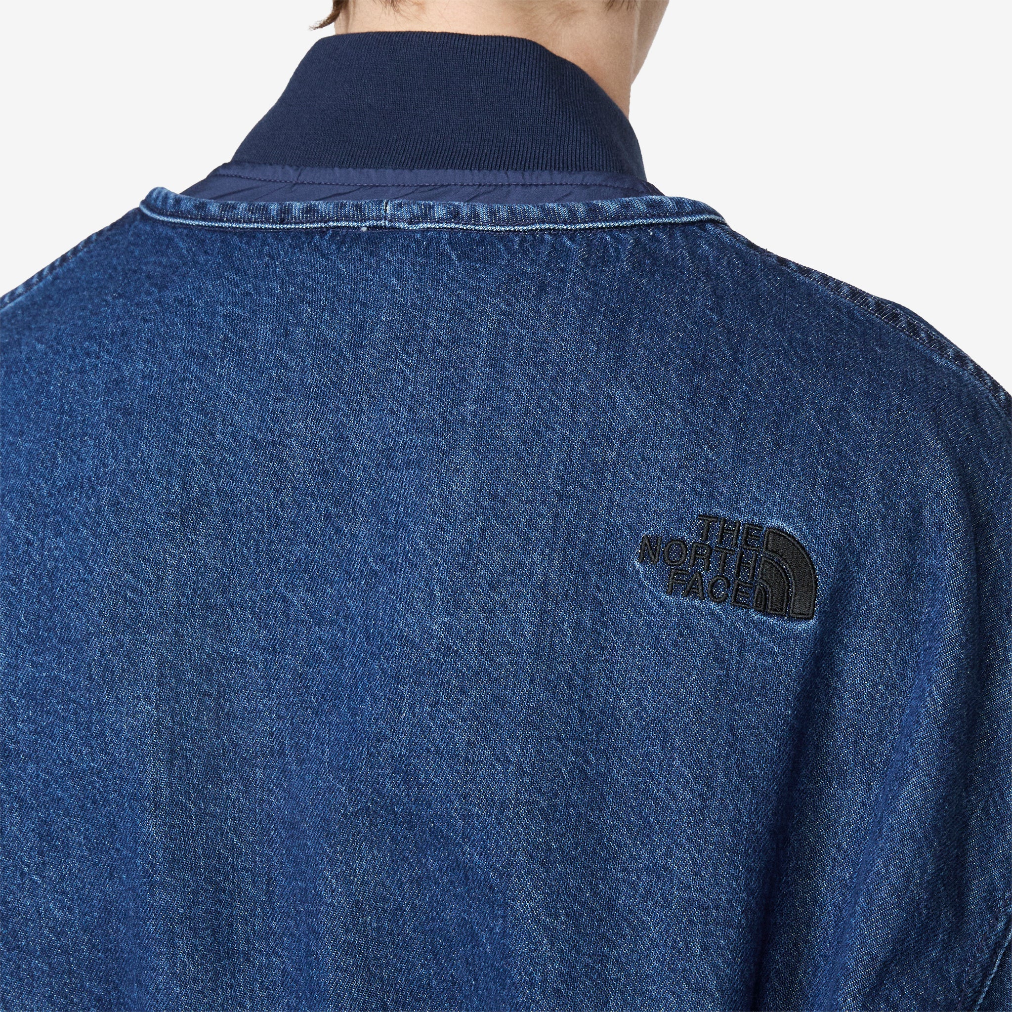 Denim Hybrid Jacket Estate Blue - Image 4