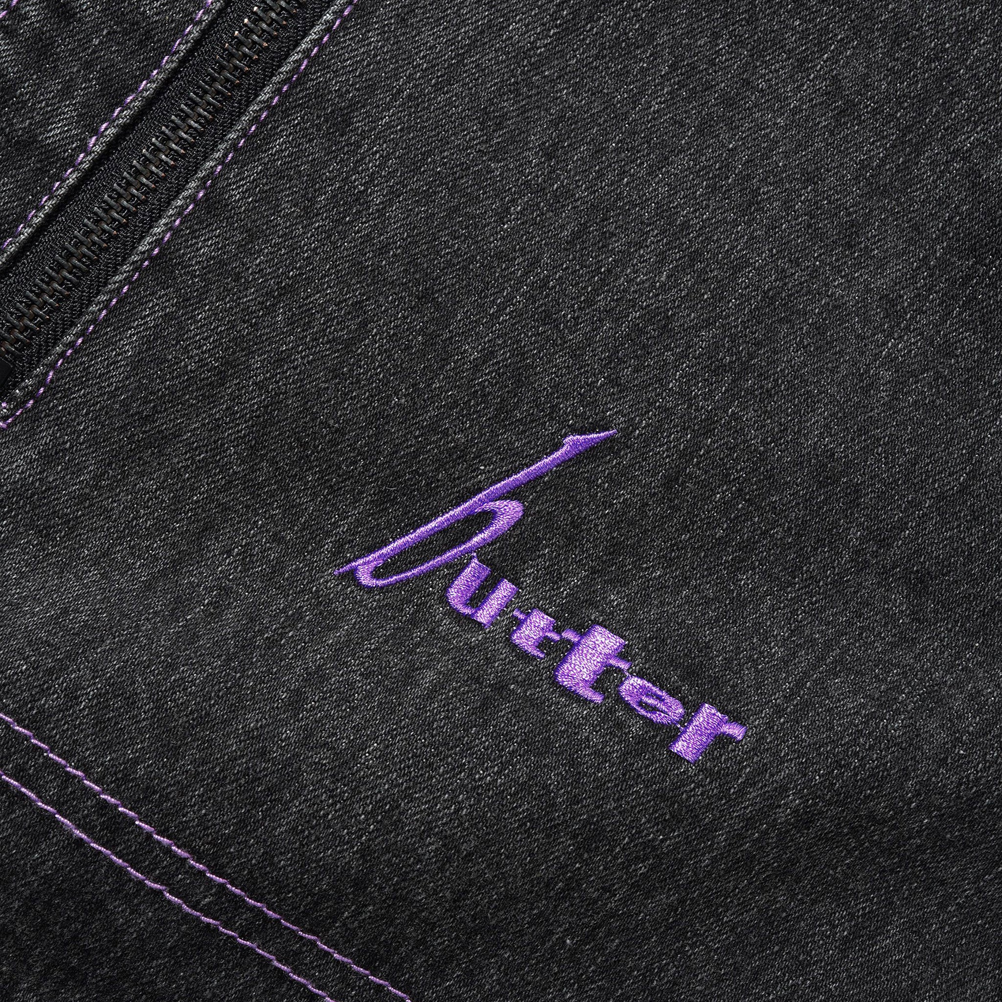 Device Denim Jacket Washed Grey - Image 5
