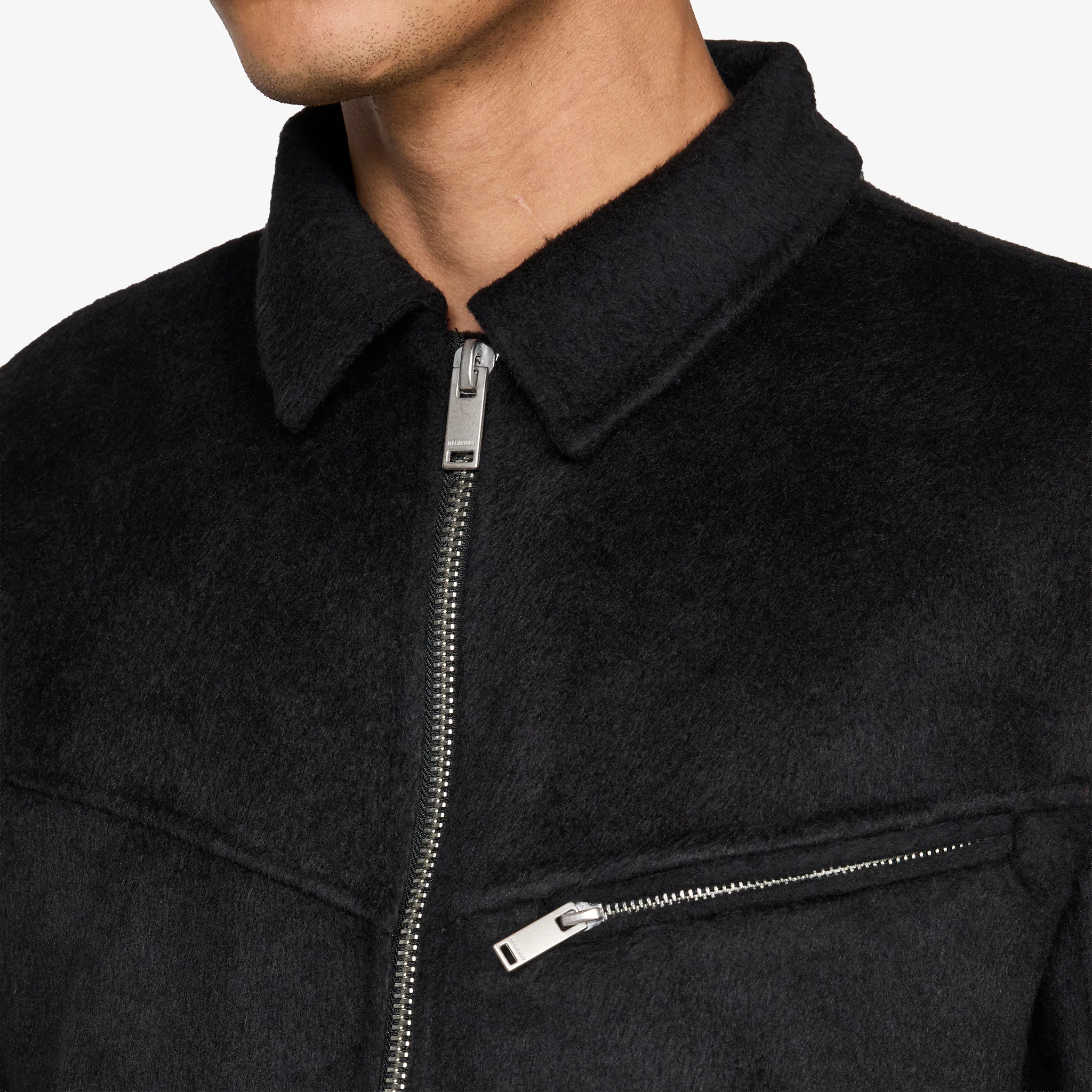 Diamond Boxy Jacket Black - Image 2