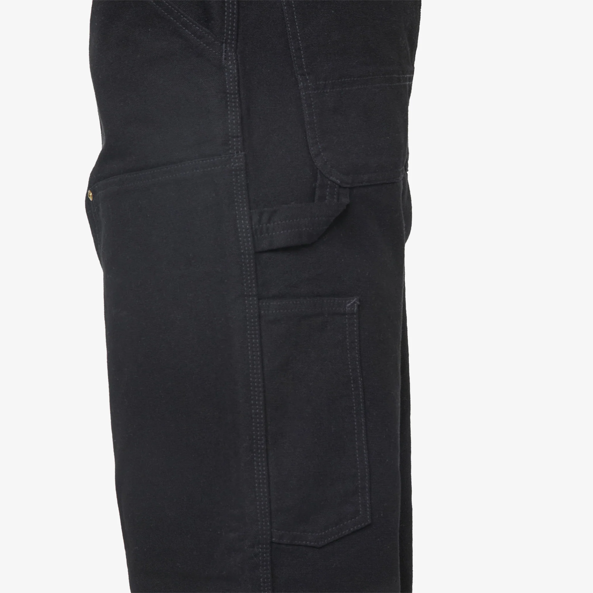 Double Knee Pant Black Stone Canvas - Image 2