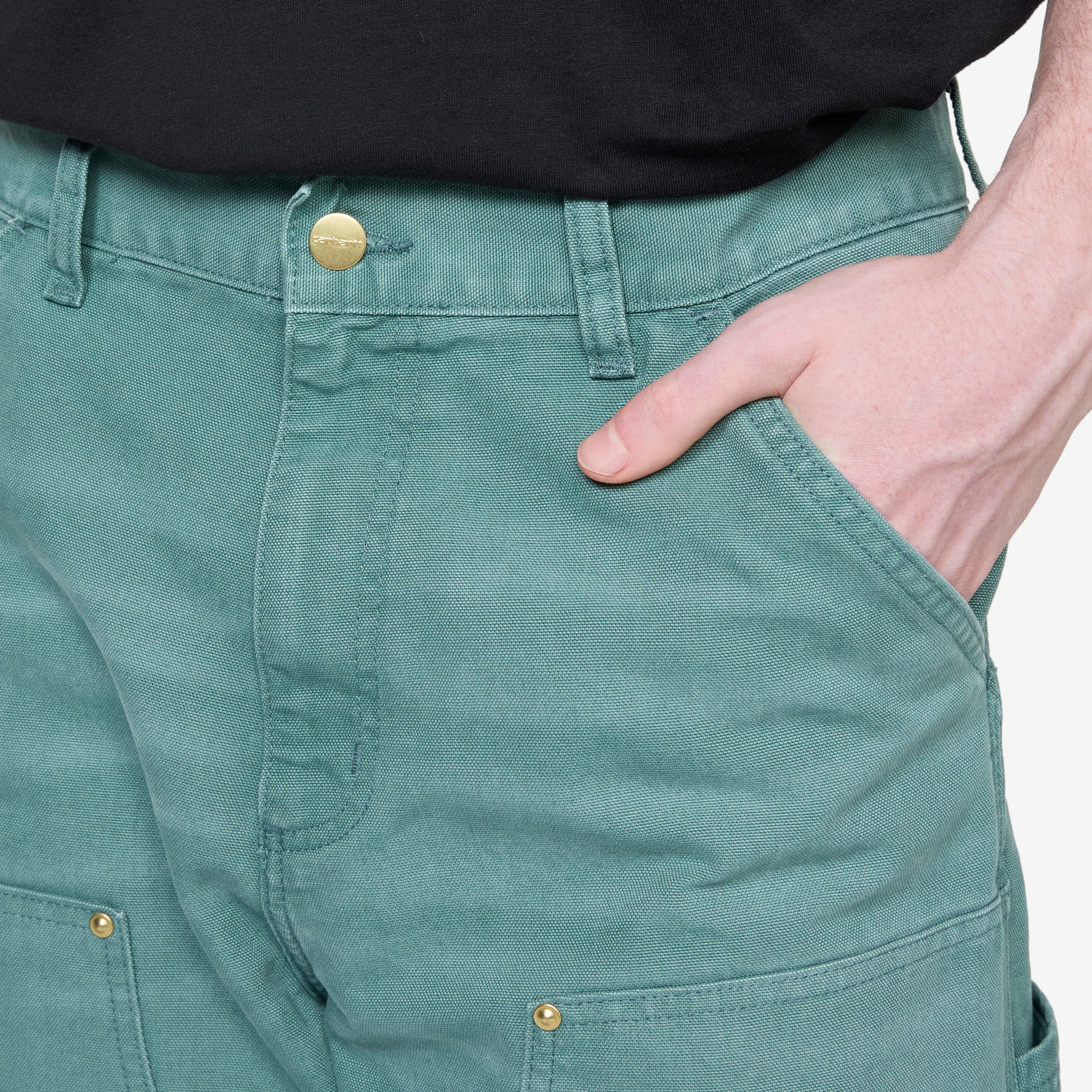 Double Knee Pant Silver Pine - Image 2