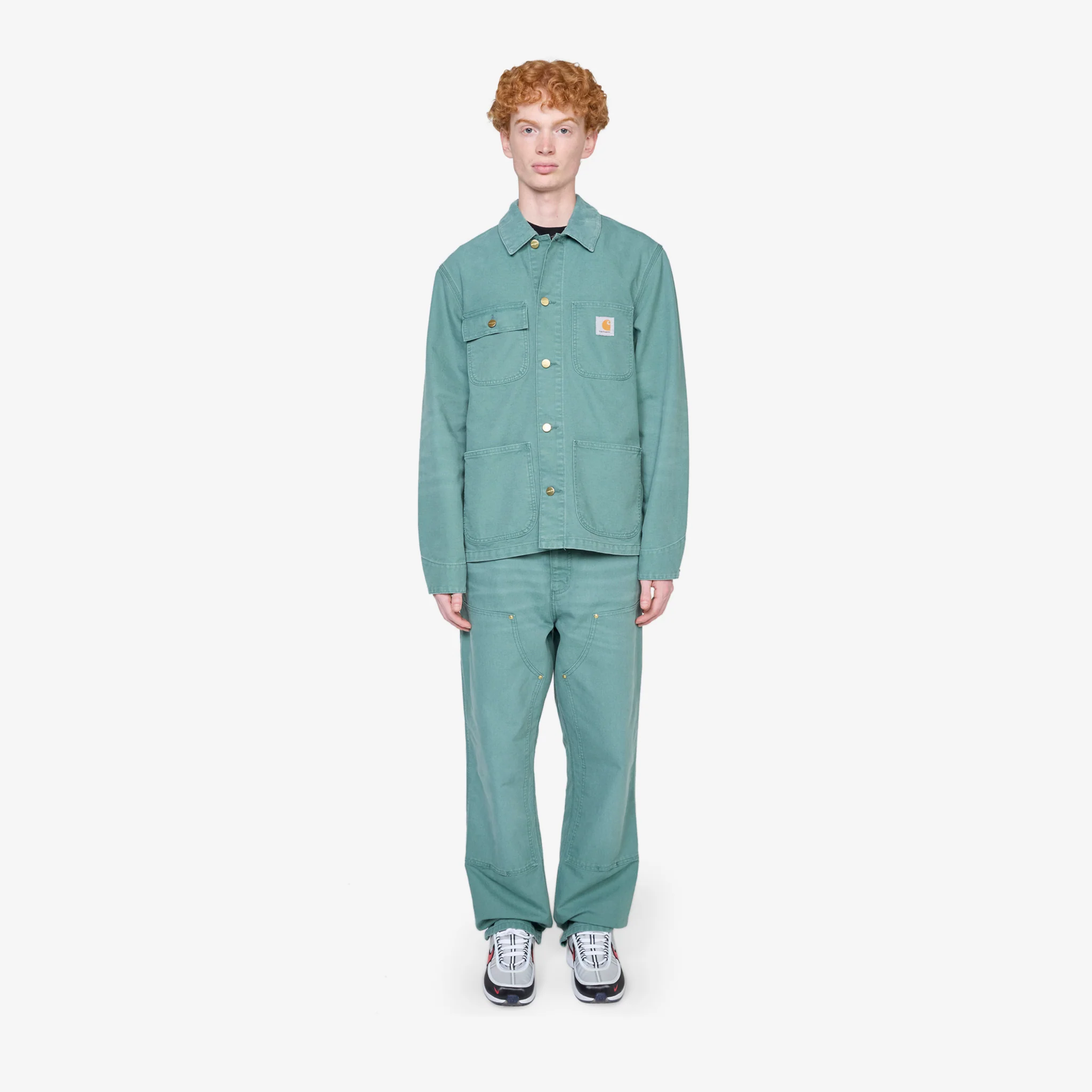 Double Knee Pant Silver Pine - Image 6