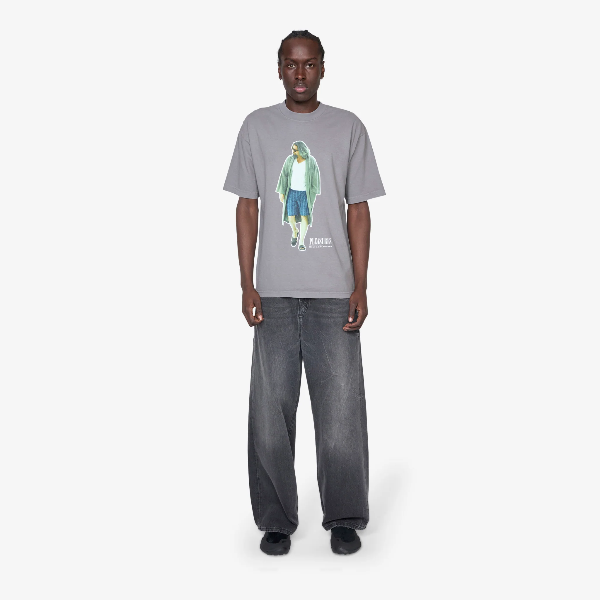 Dude T-Shirt Charcoal - Image 3