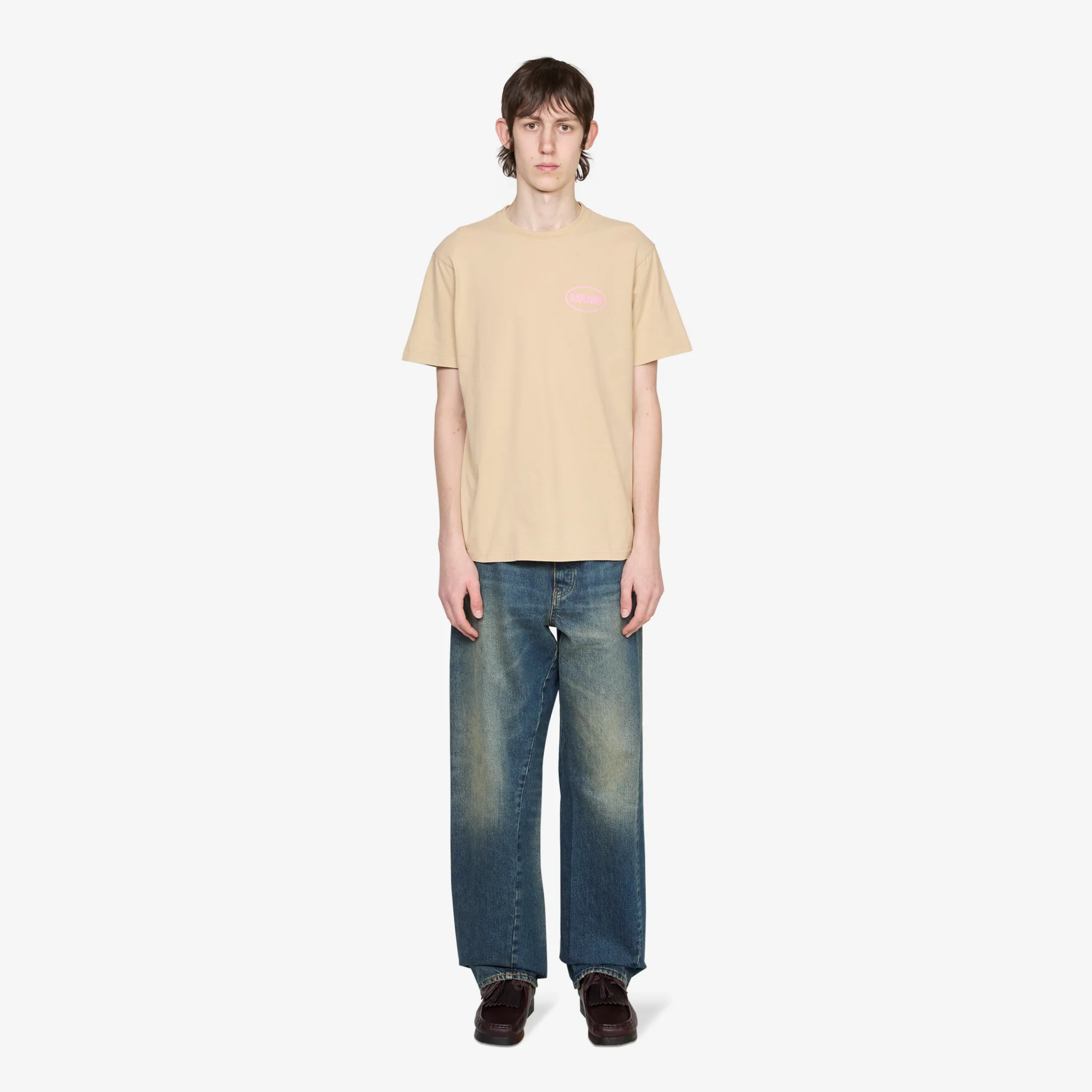 Easy Hours T-Shirt Beige - Image 4