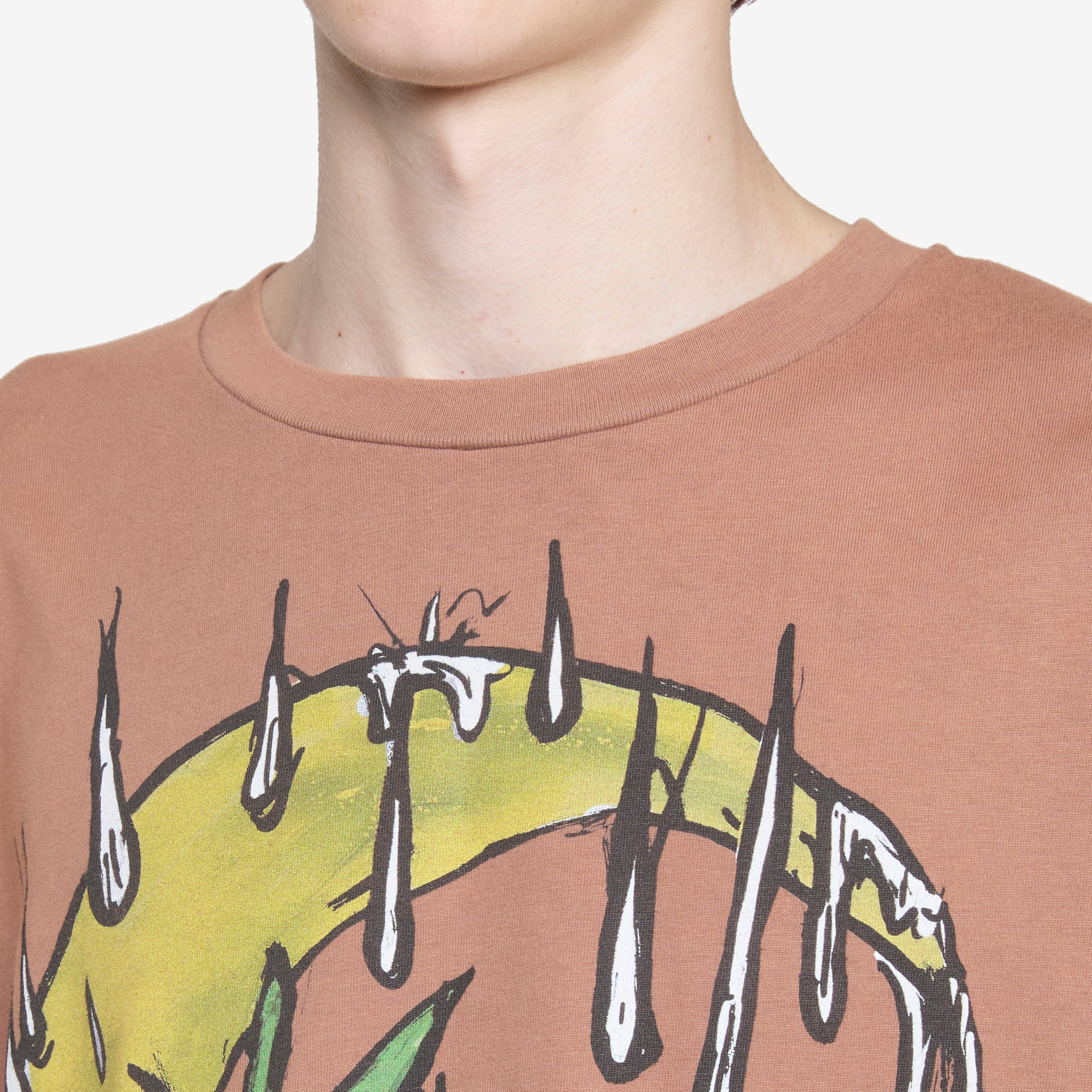 Eri T-Shirt Knit Brown - Image 2