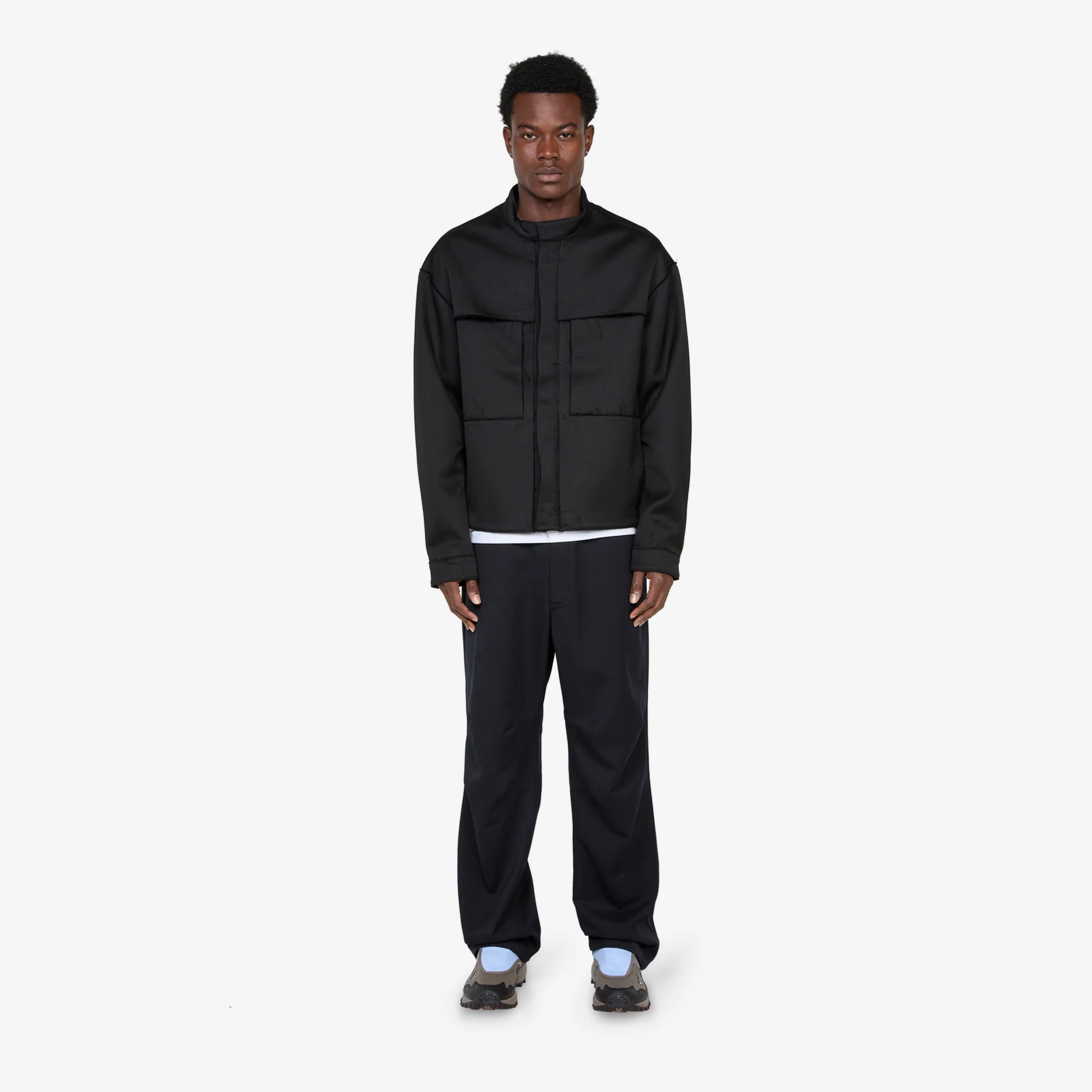 ESC Raw Cut Jacket Black - Image 5