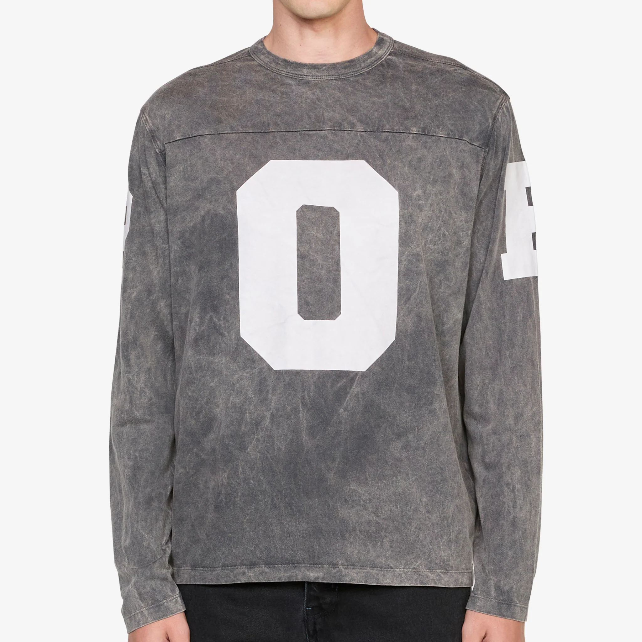 Football Longsleeve T-Shirt Black - Image 3