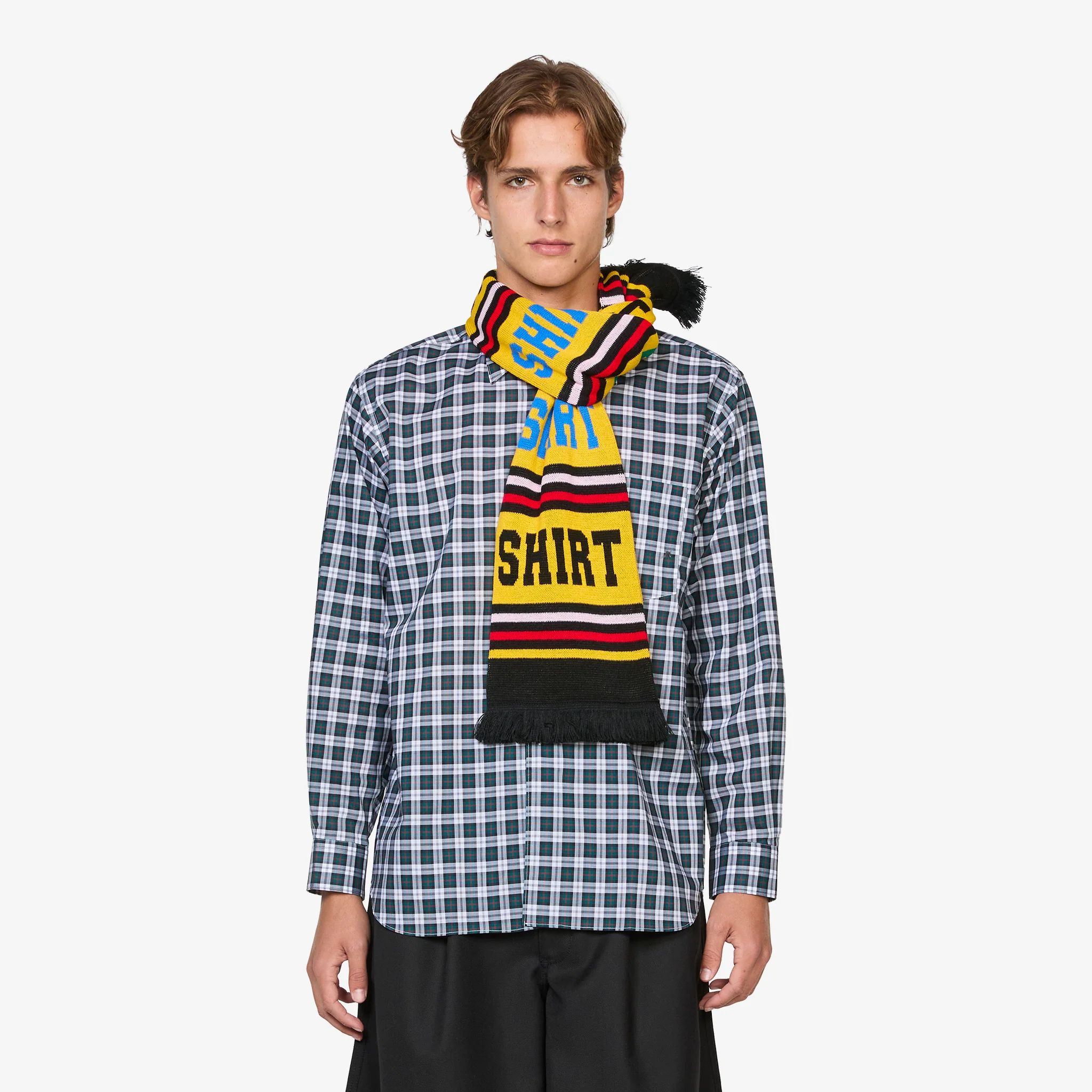 Football Scarf Yellow | Black