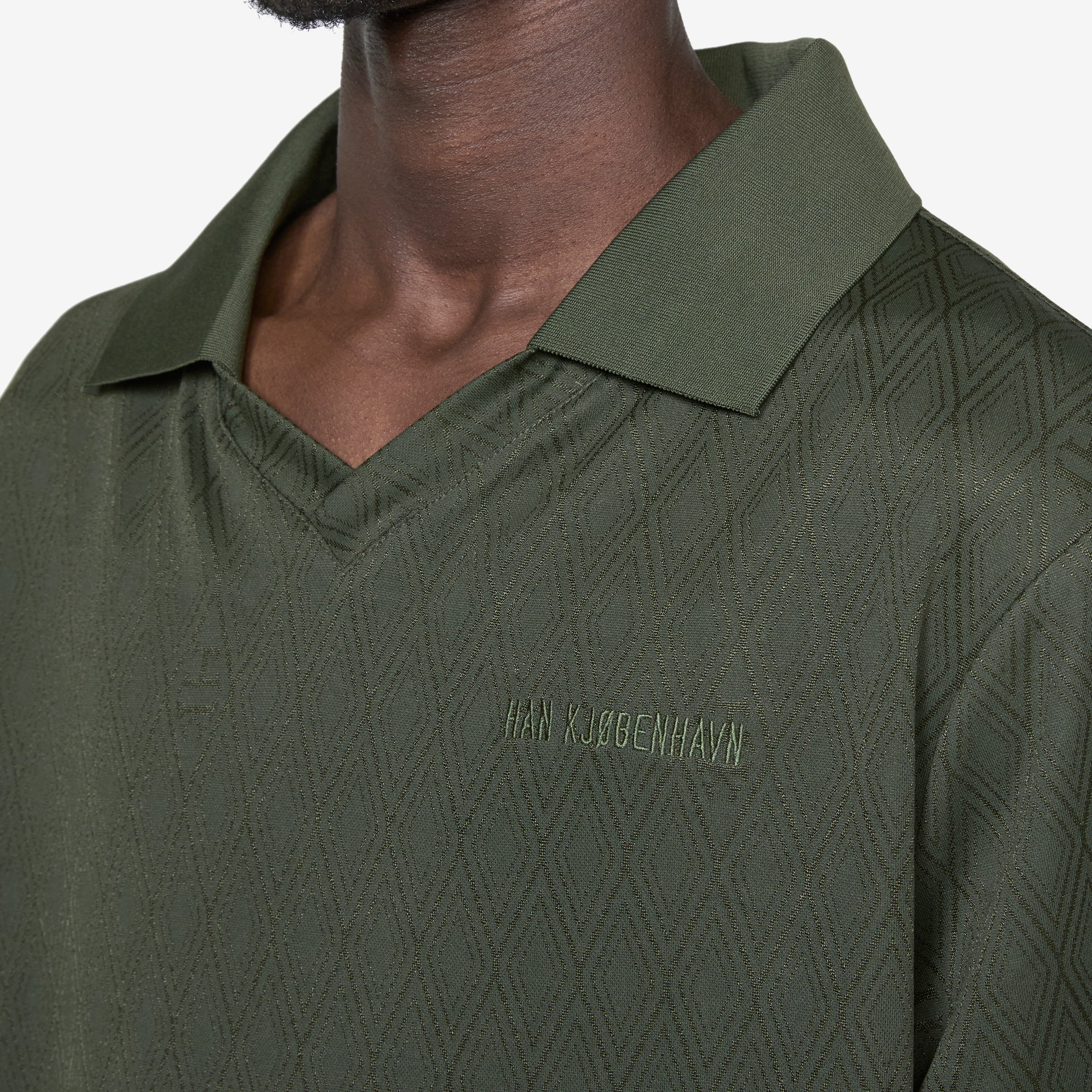 Football Short Sleeve T-Shirt Dark Green - Image 2