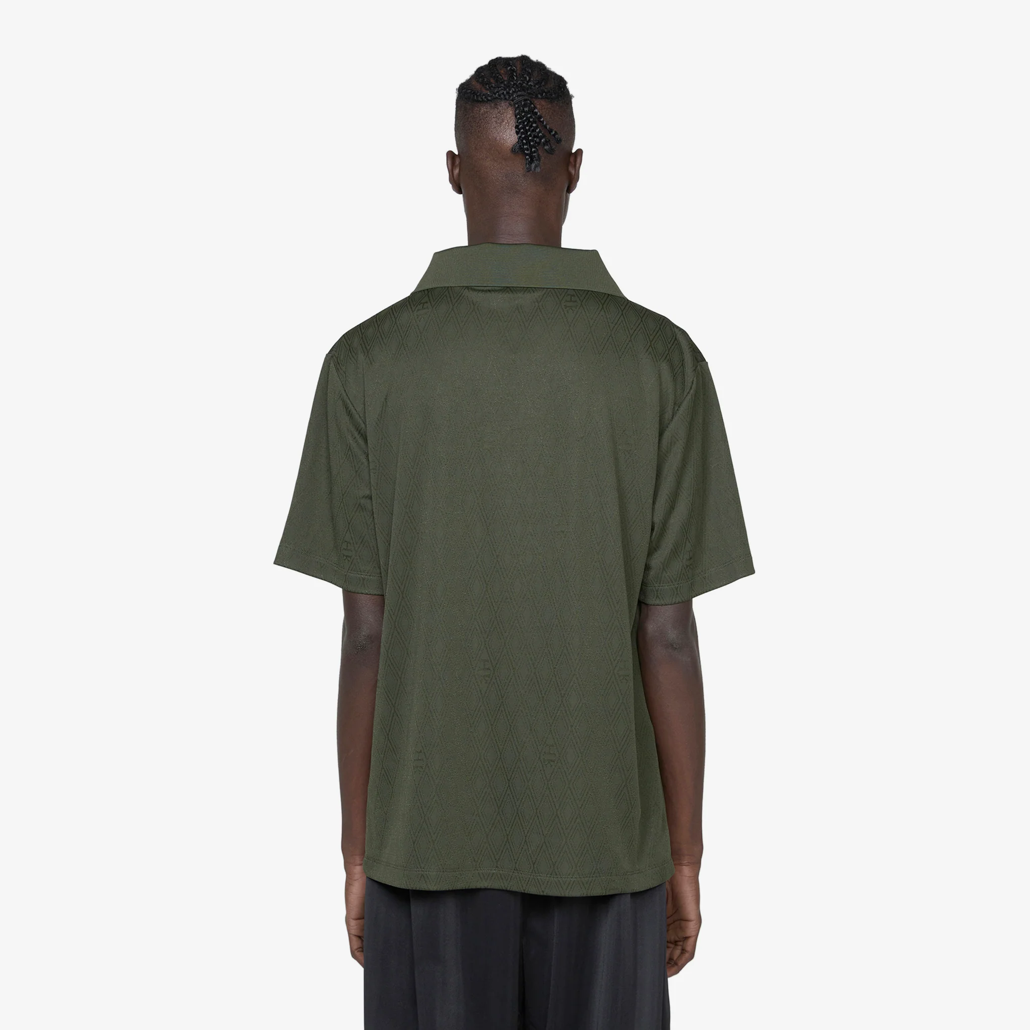 Football Short Sleeve T-Shirt Dark Green - Image 5