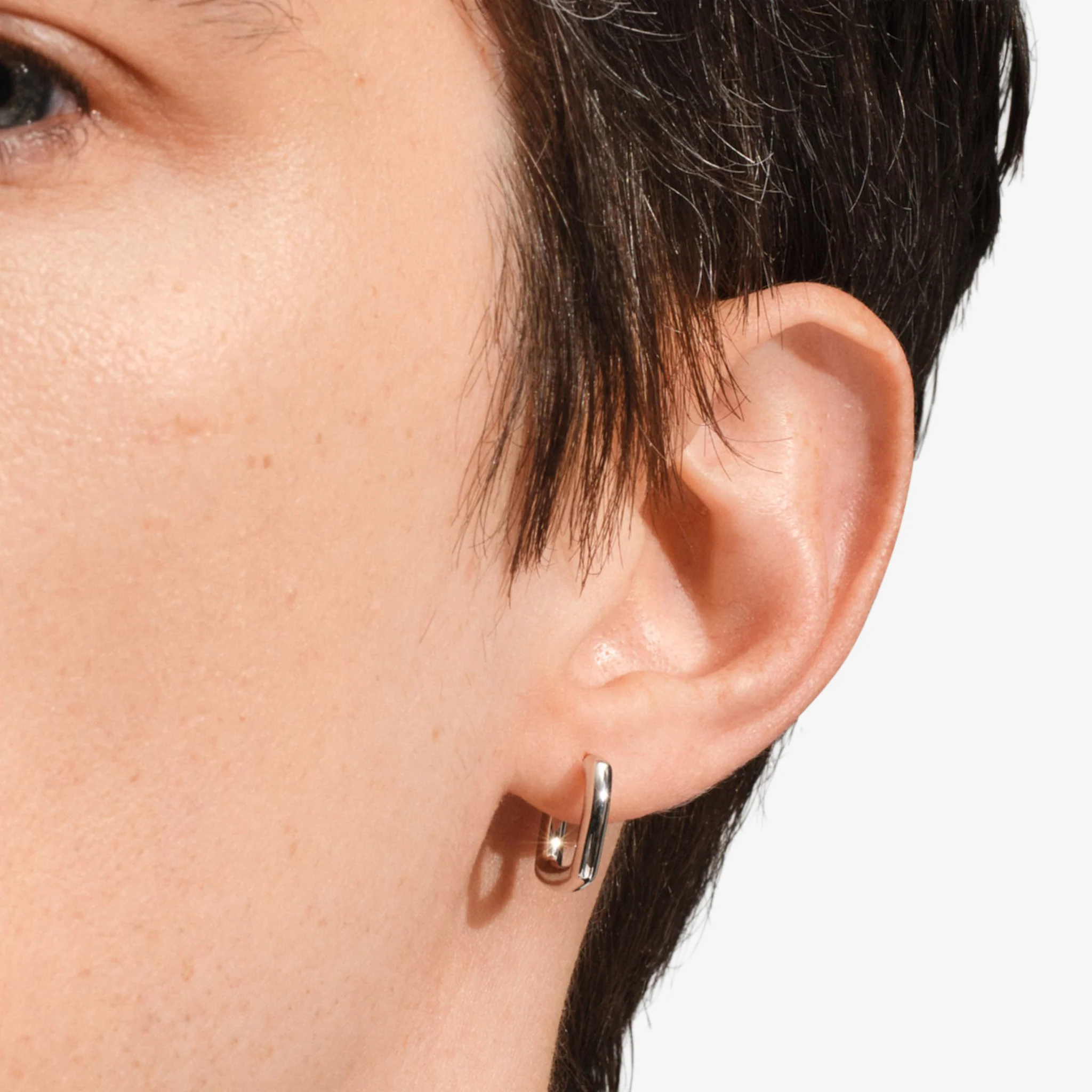 Frame Hoops Small Silver - Image 2