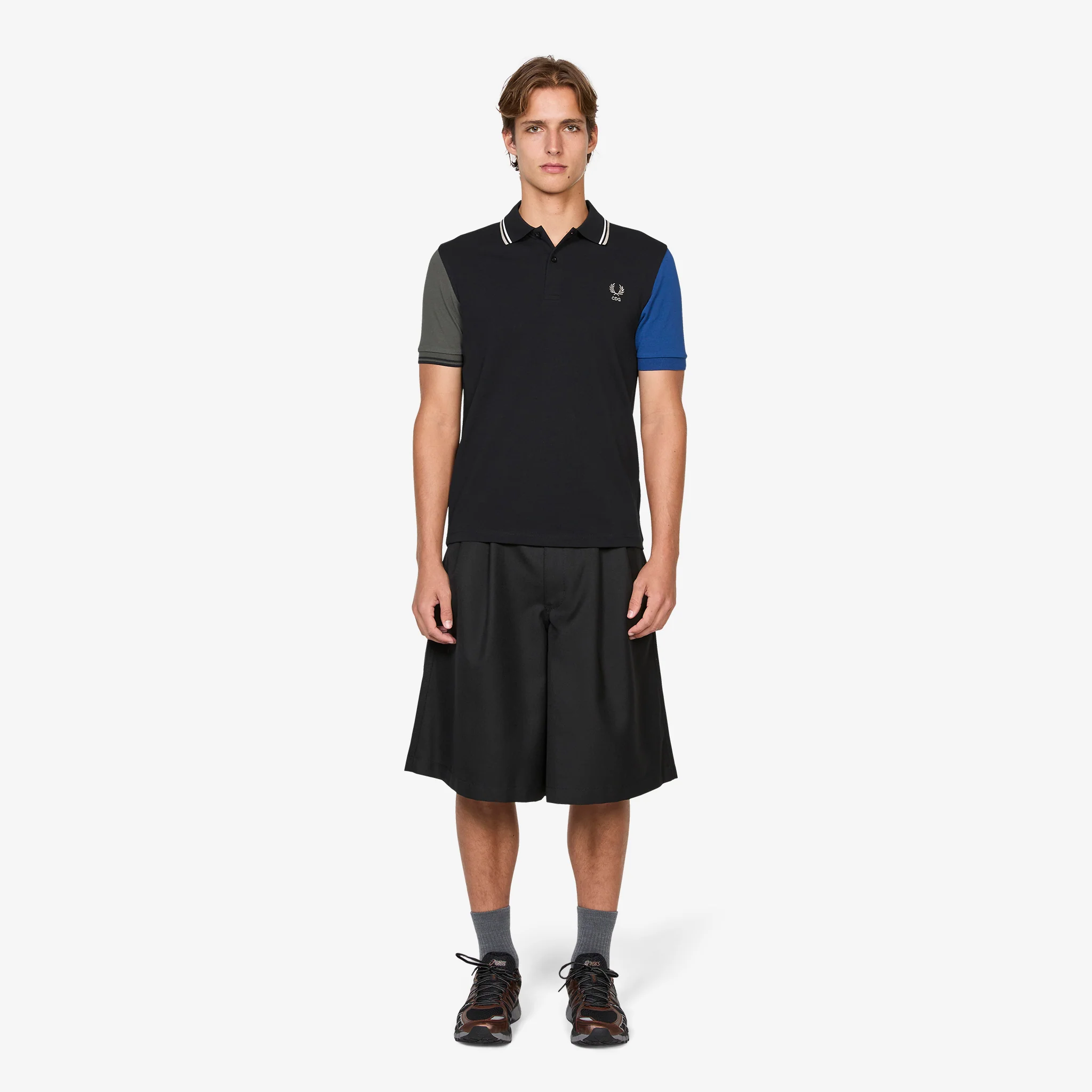 Fred Perry x Polo Shirt Black - Image 4