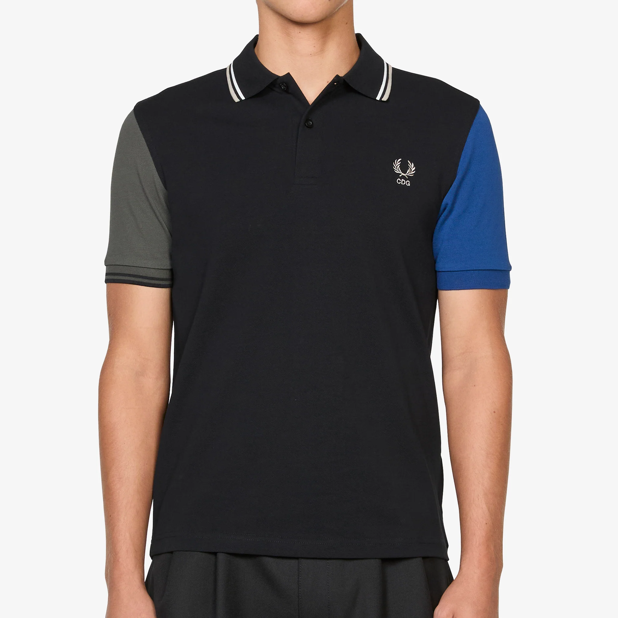 Fred Perry x Polo Shirt Black - Image 5