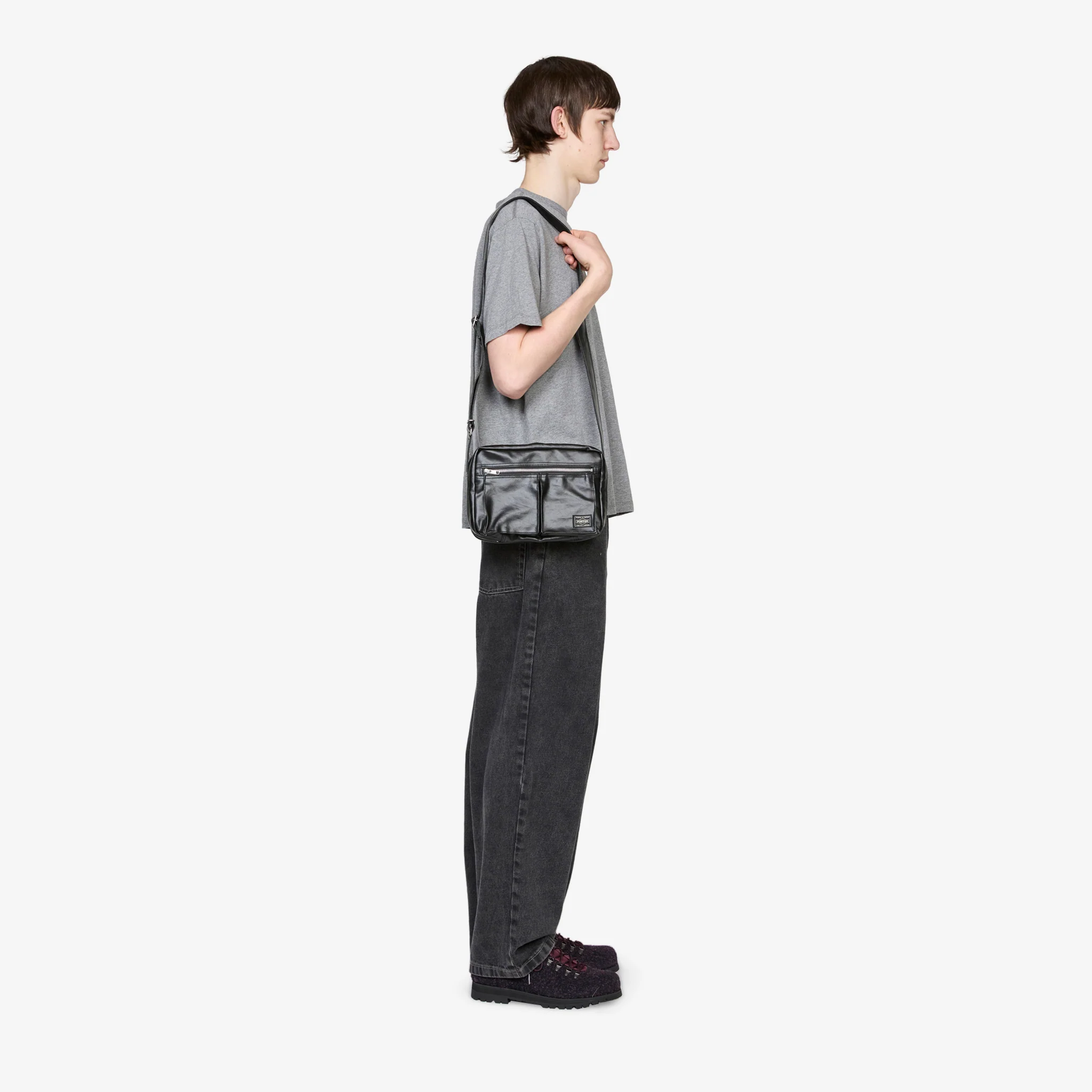 Free Style Shoulder Bag Black (S) - Image 4