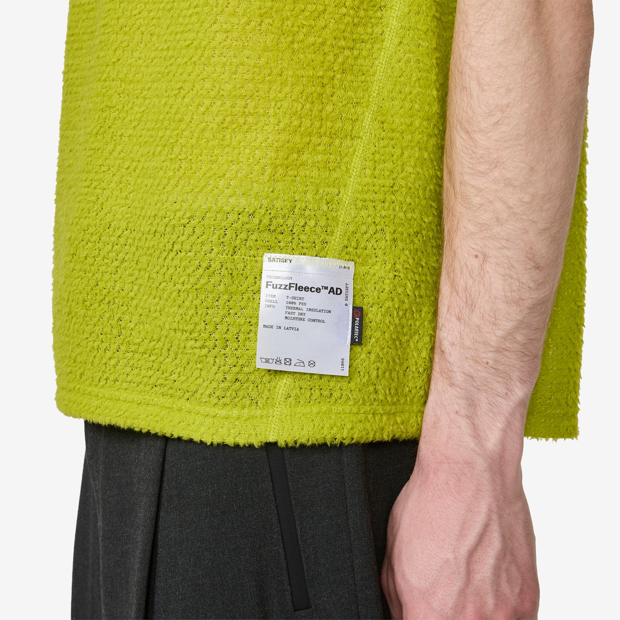 FuzzFleece™ AD T-Shirt Grenoble Green - Image 4