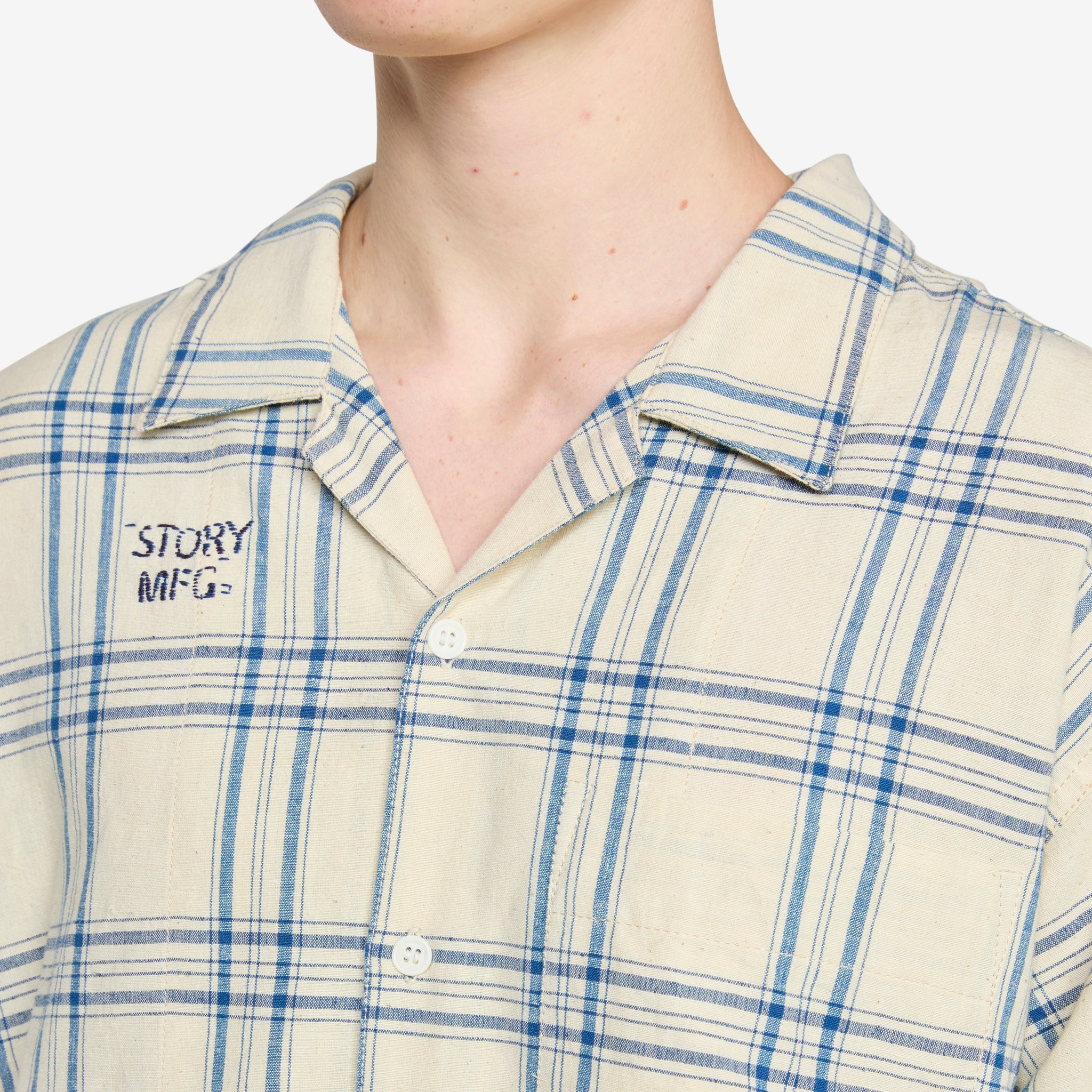 Greetings Shirt French Gingham Interrupted - Image 2