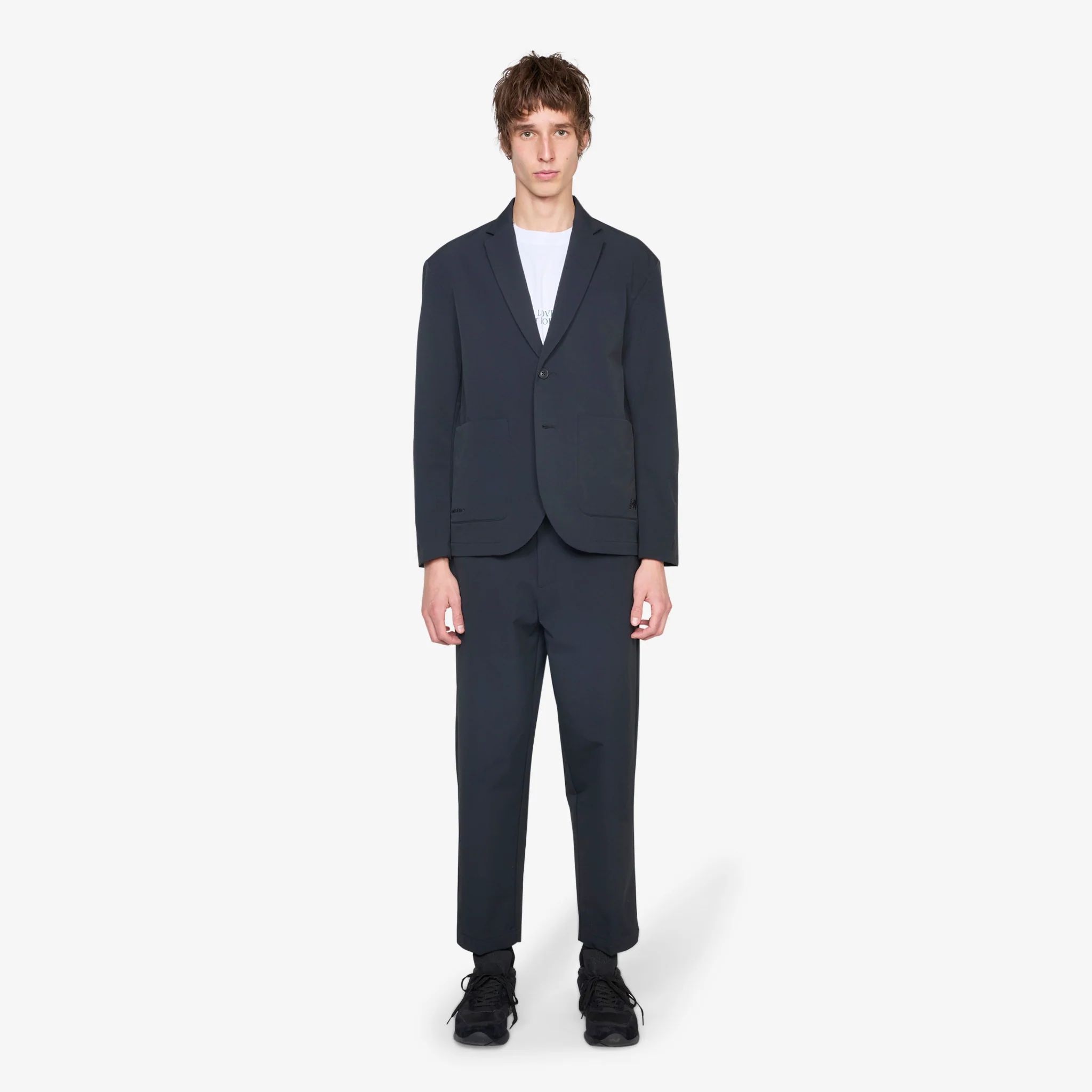 Grey Single Jacket Black - Image 5