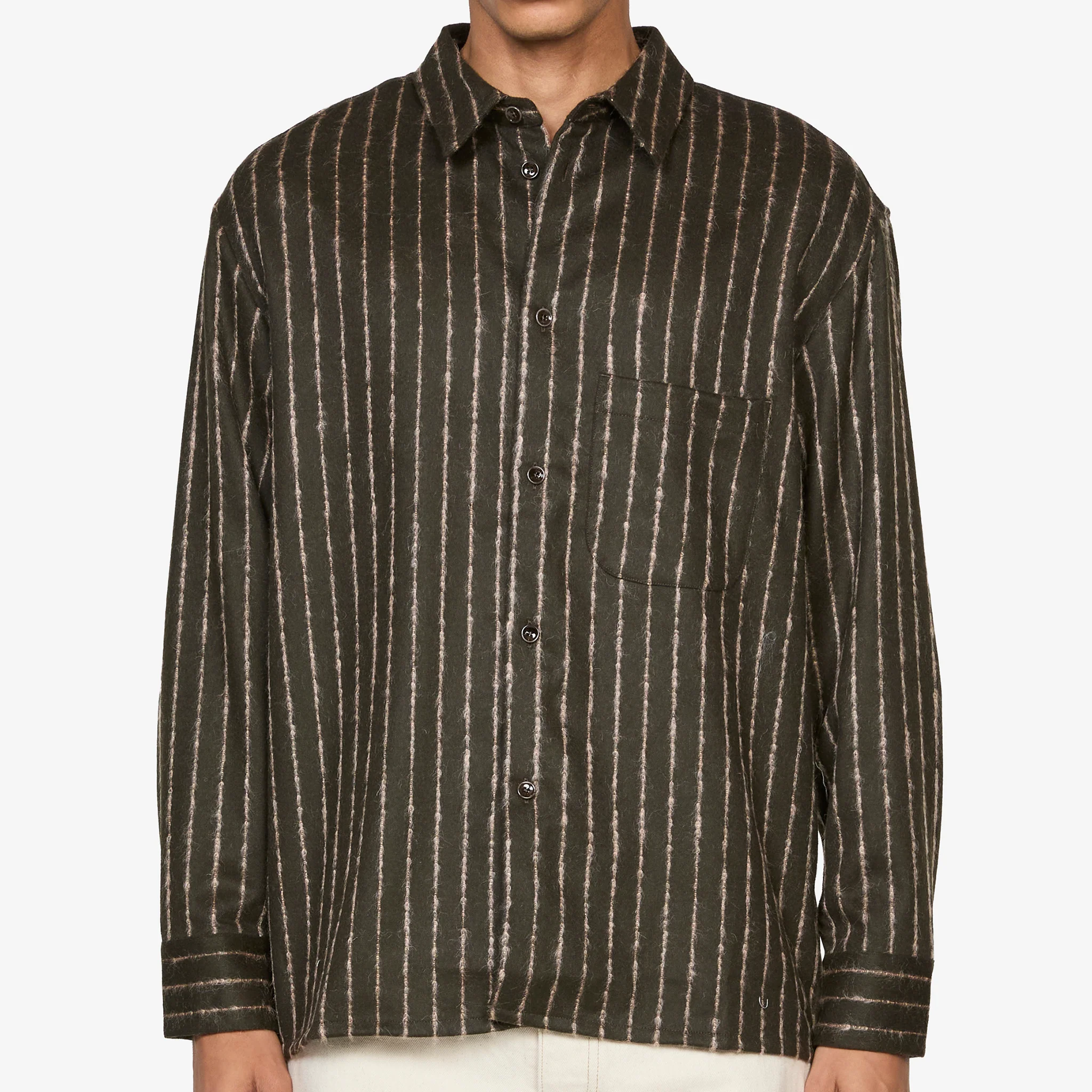 Gusto Shirt Salmon Stripe - Image 2