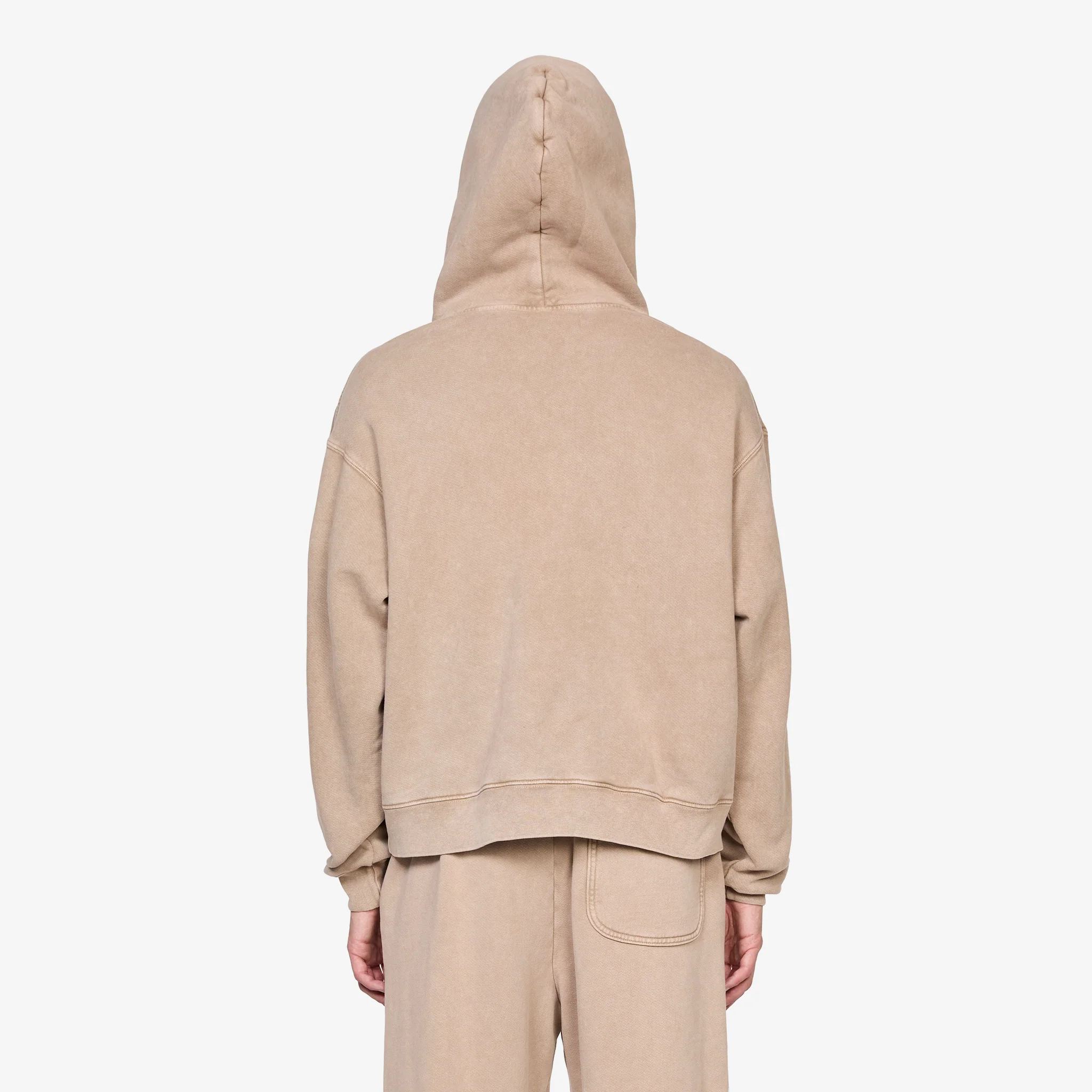 Hollywood Pullover Hoodie Tan - Image 6
