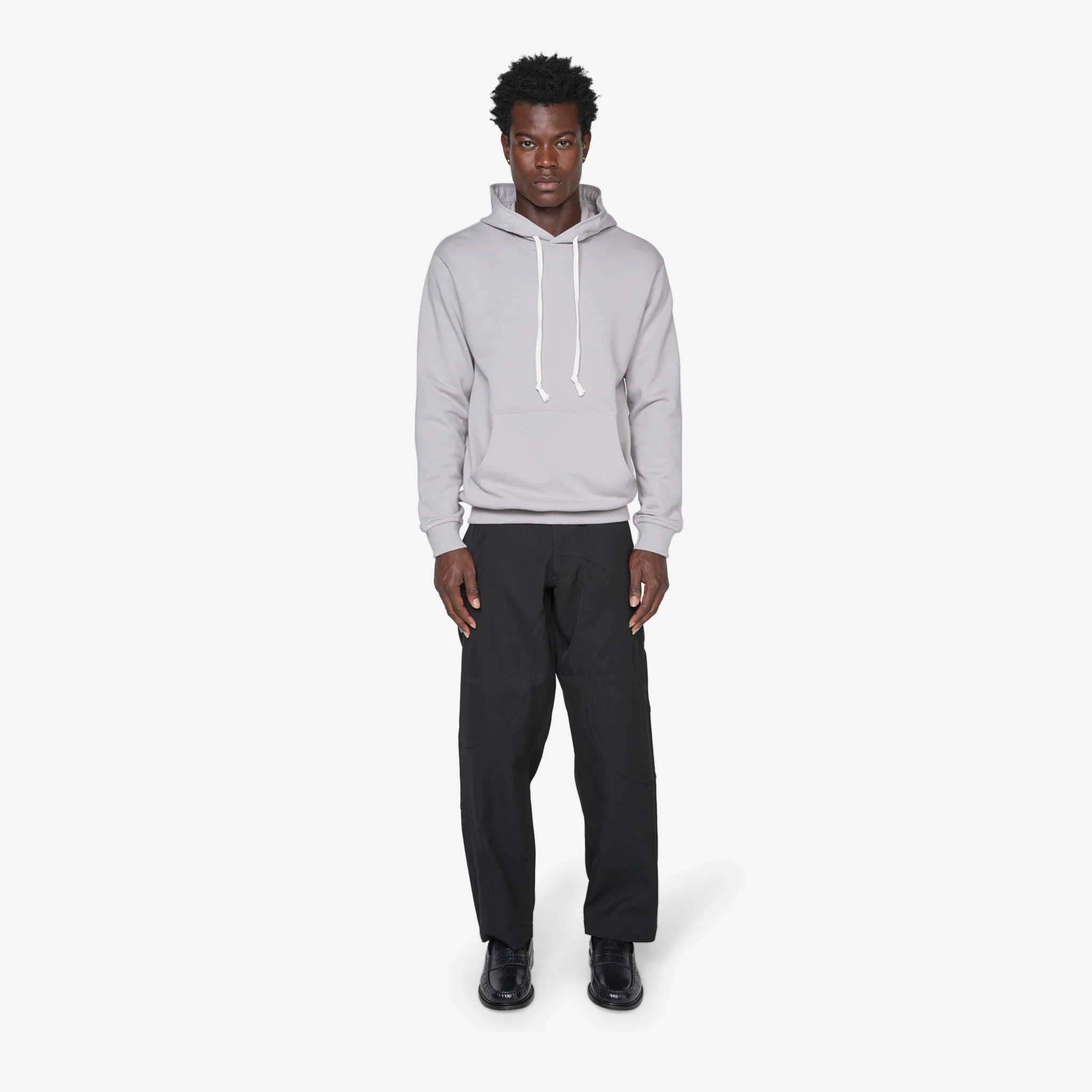 Hooded Sweatshirt Grey - Image 5