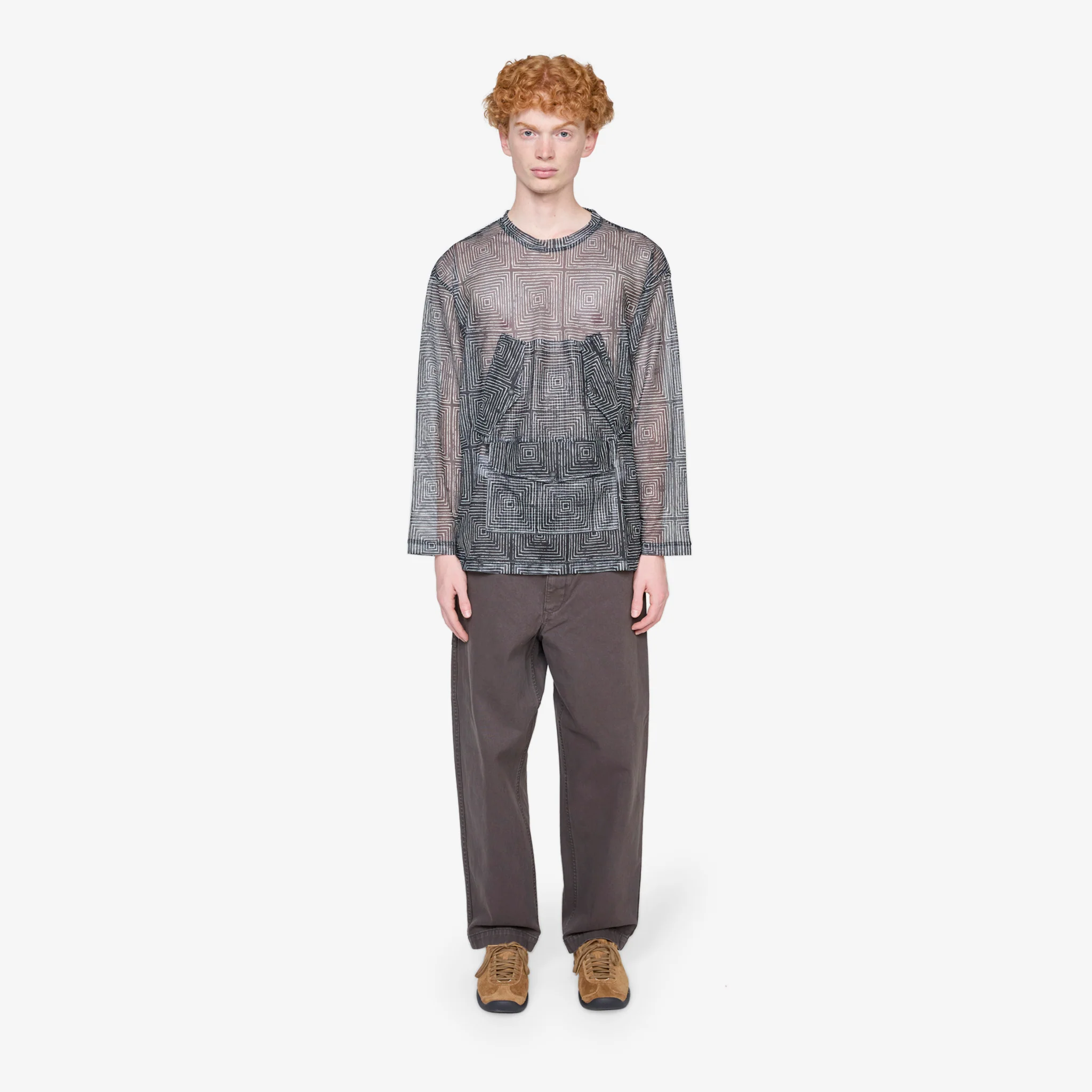 Hook Mesh Crew Black - Image 4