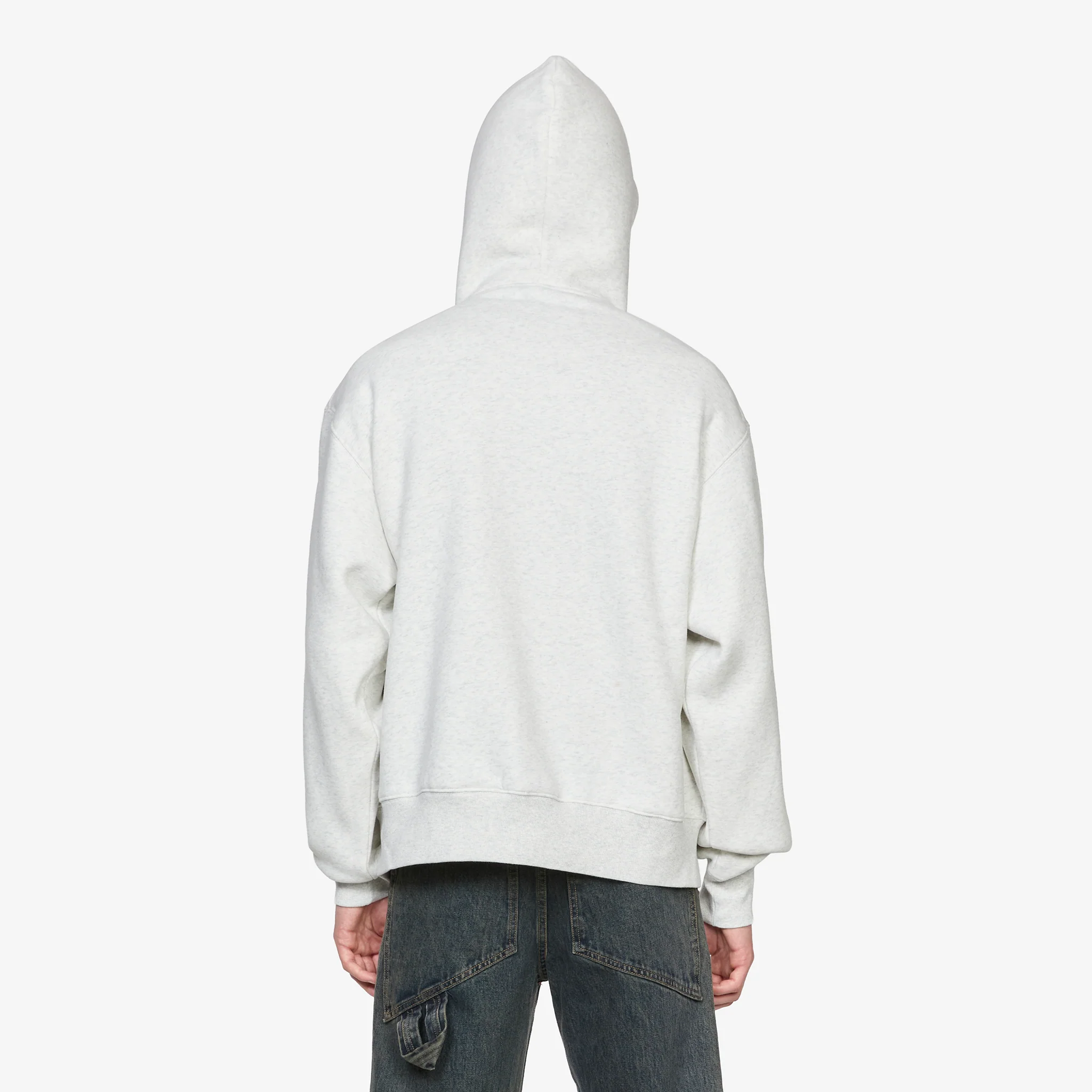 Impact Zip Hoodie Oatmeal - Image 3