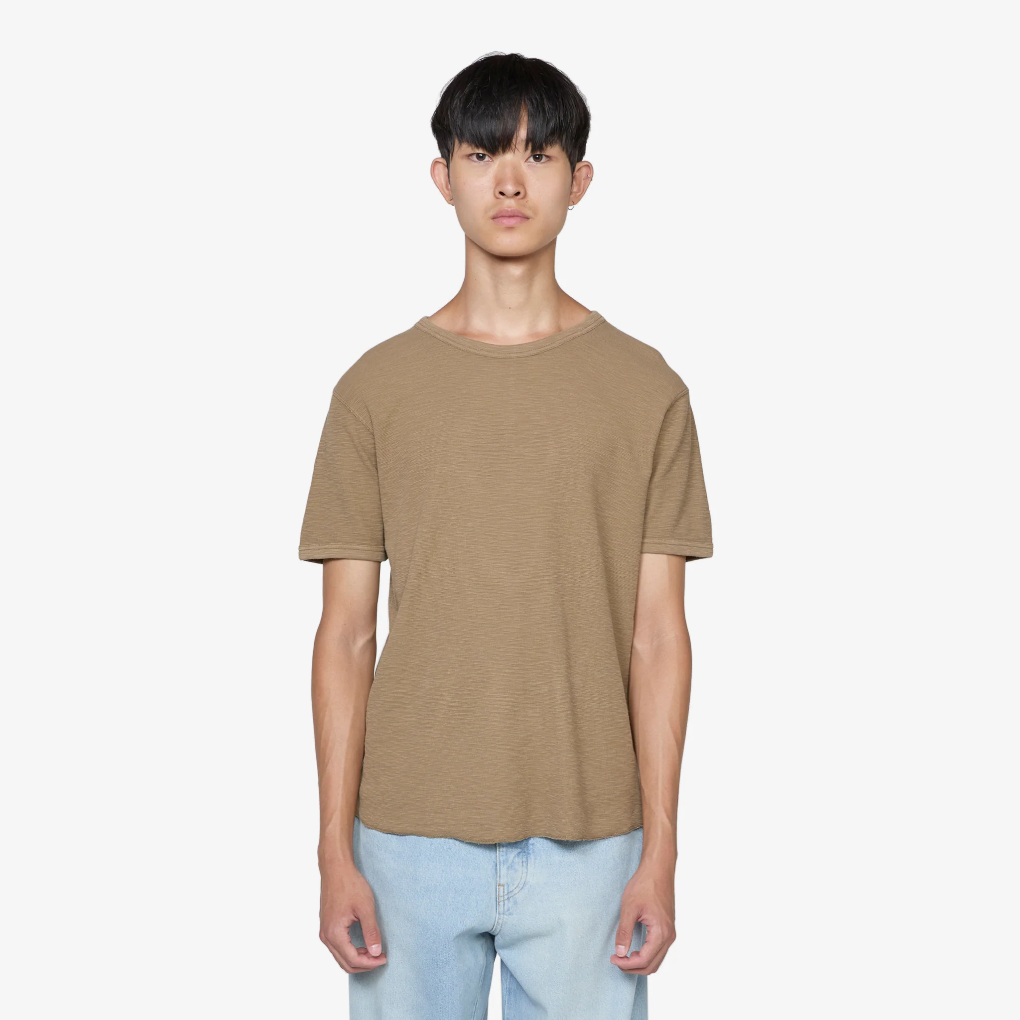 Jagger Waffle T-Shirt Khaki