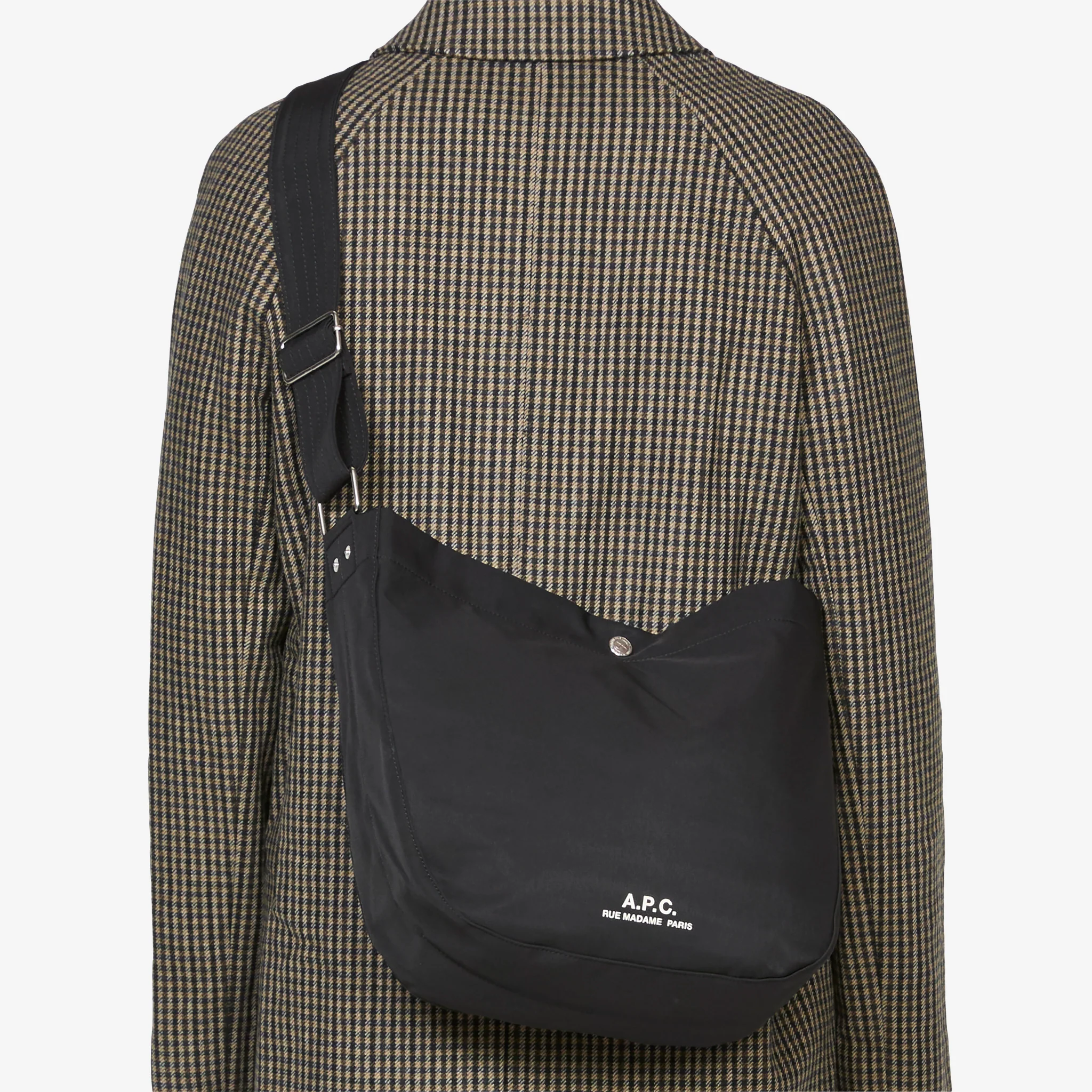 Journal Satchel Water Repellent Black