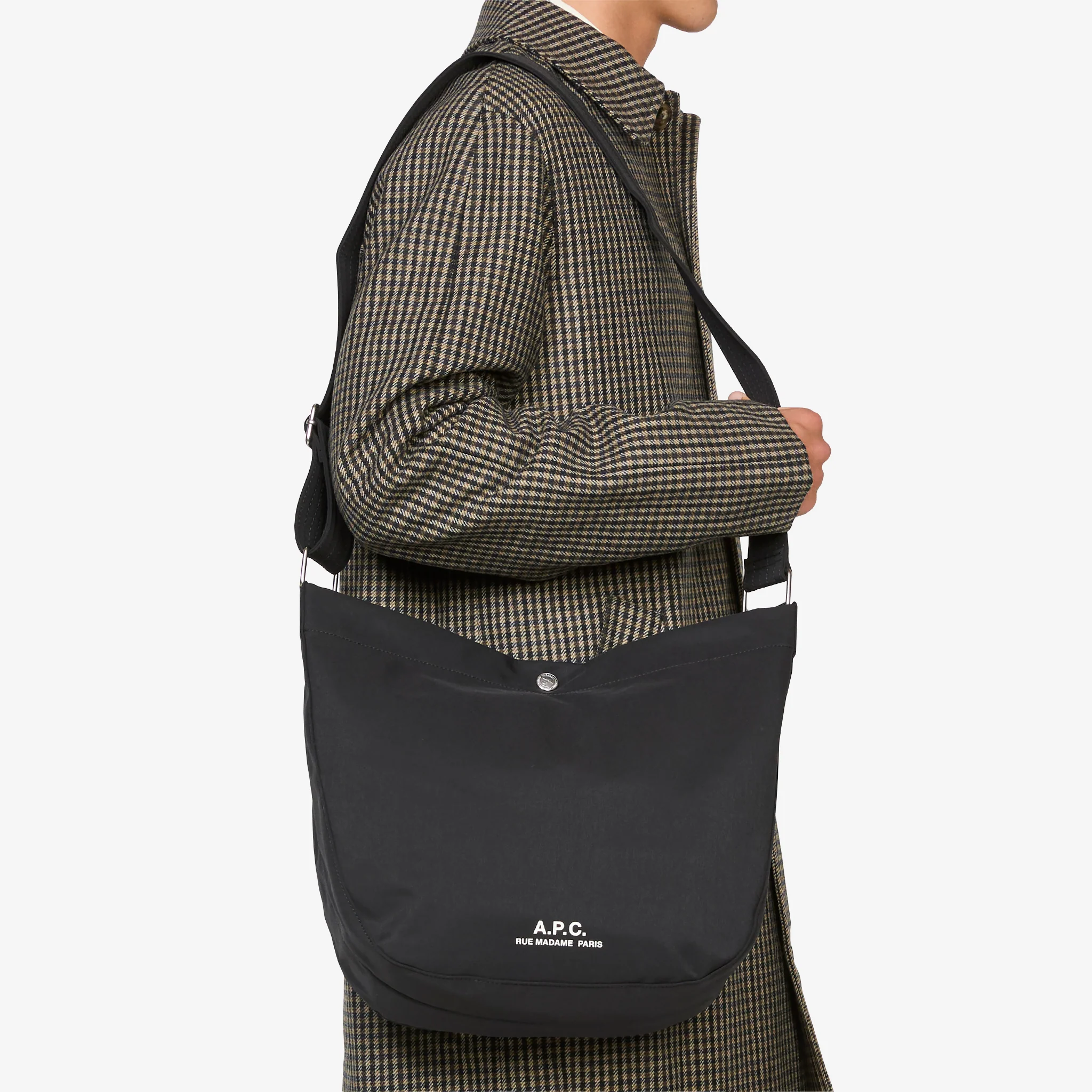 Journal Satchel Water Repellent Black - Image 3