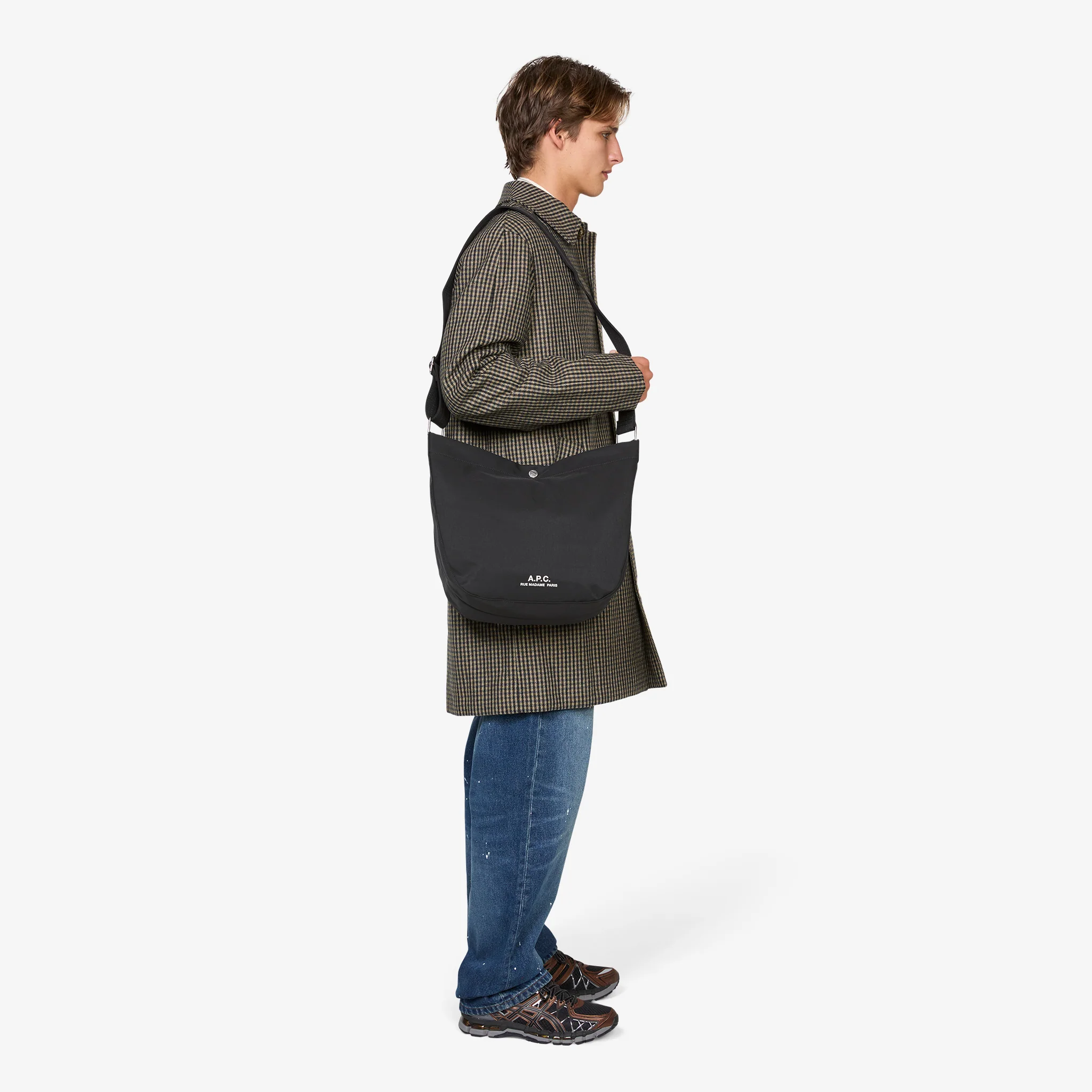 Journal Satchel Water Repellent Black - Image 5