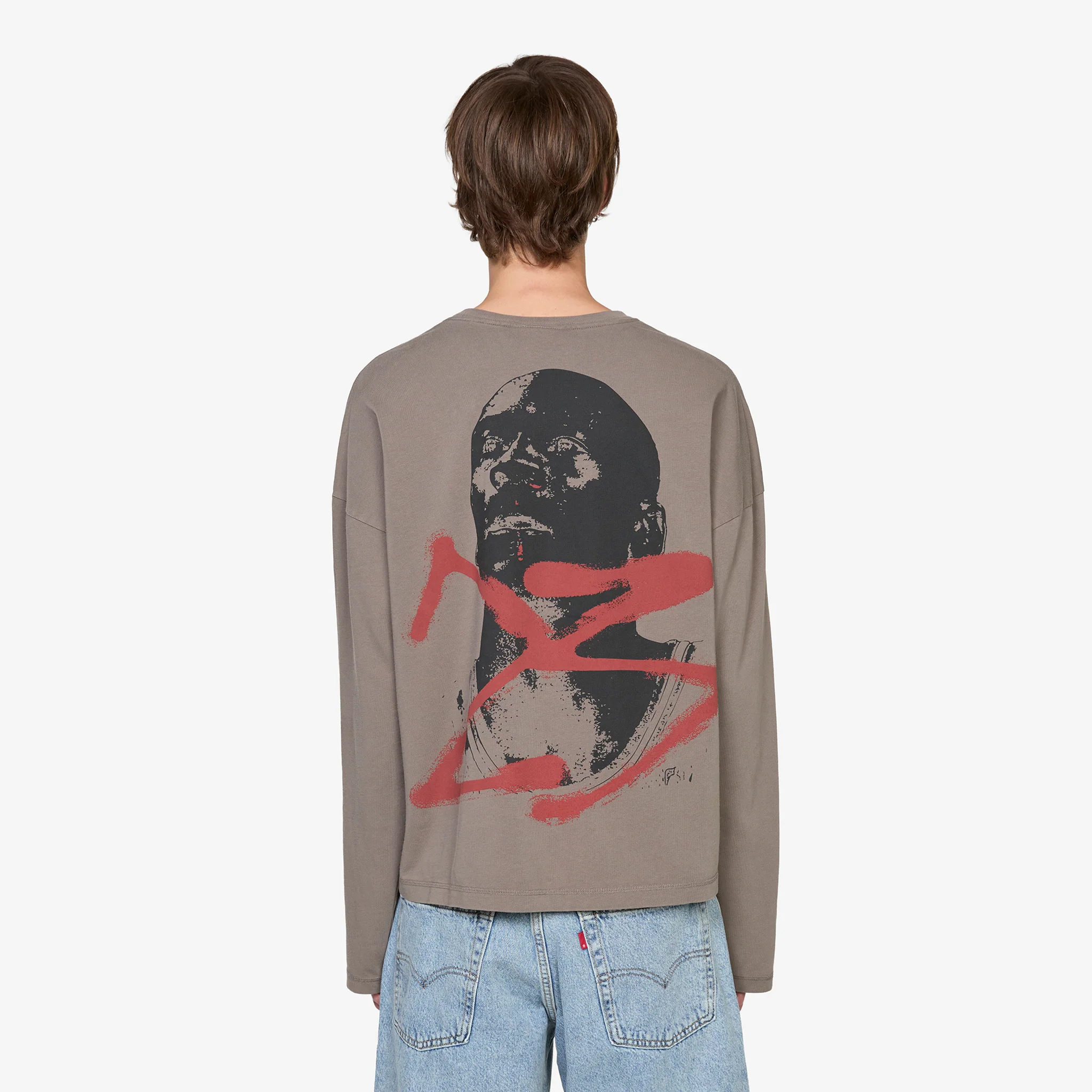 Jumpman Longsleeve T-Shirt Cave Stone - Image 2