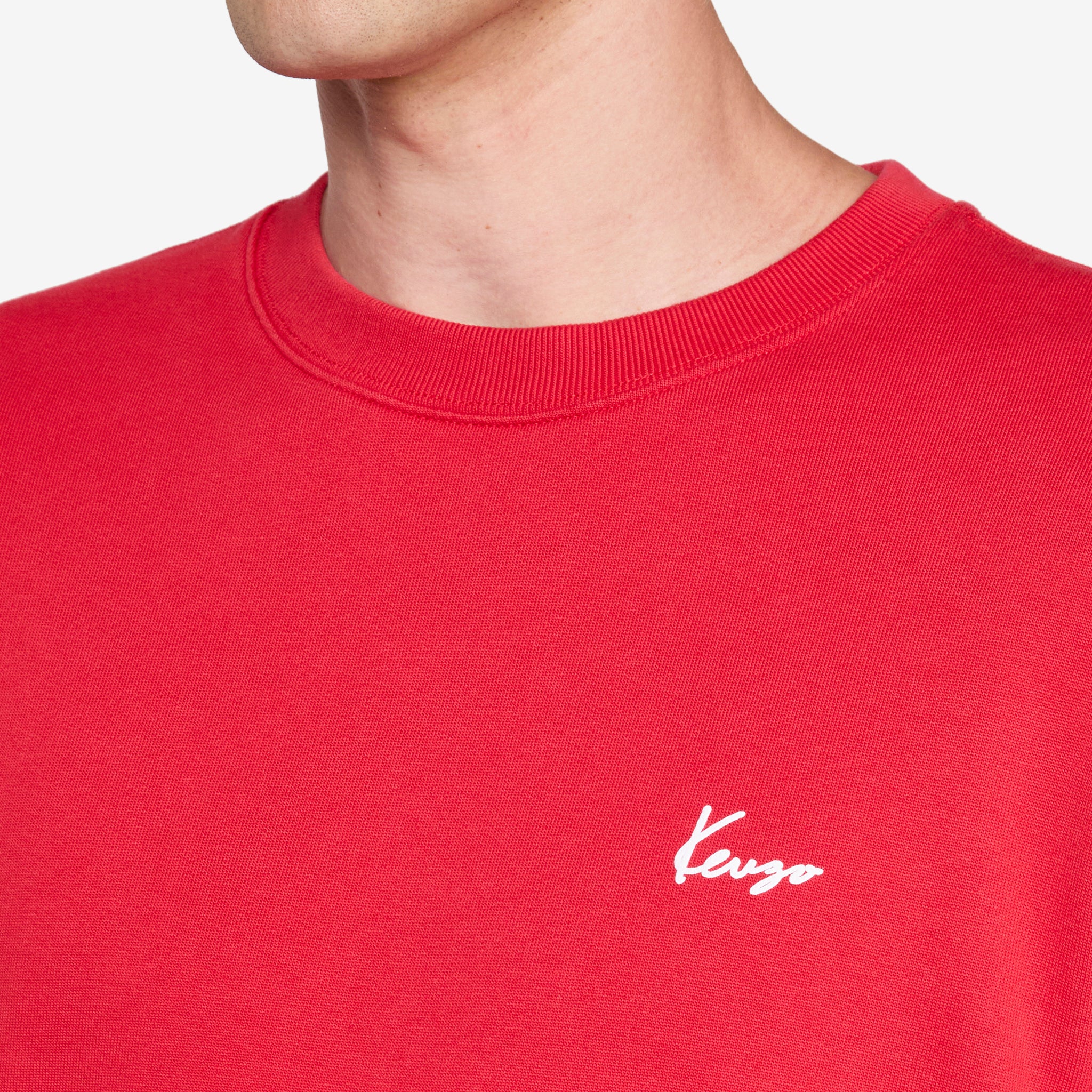 'KENZO Archive Bouquet' Sweatshirt Carmine - Image 3