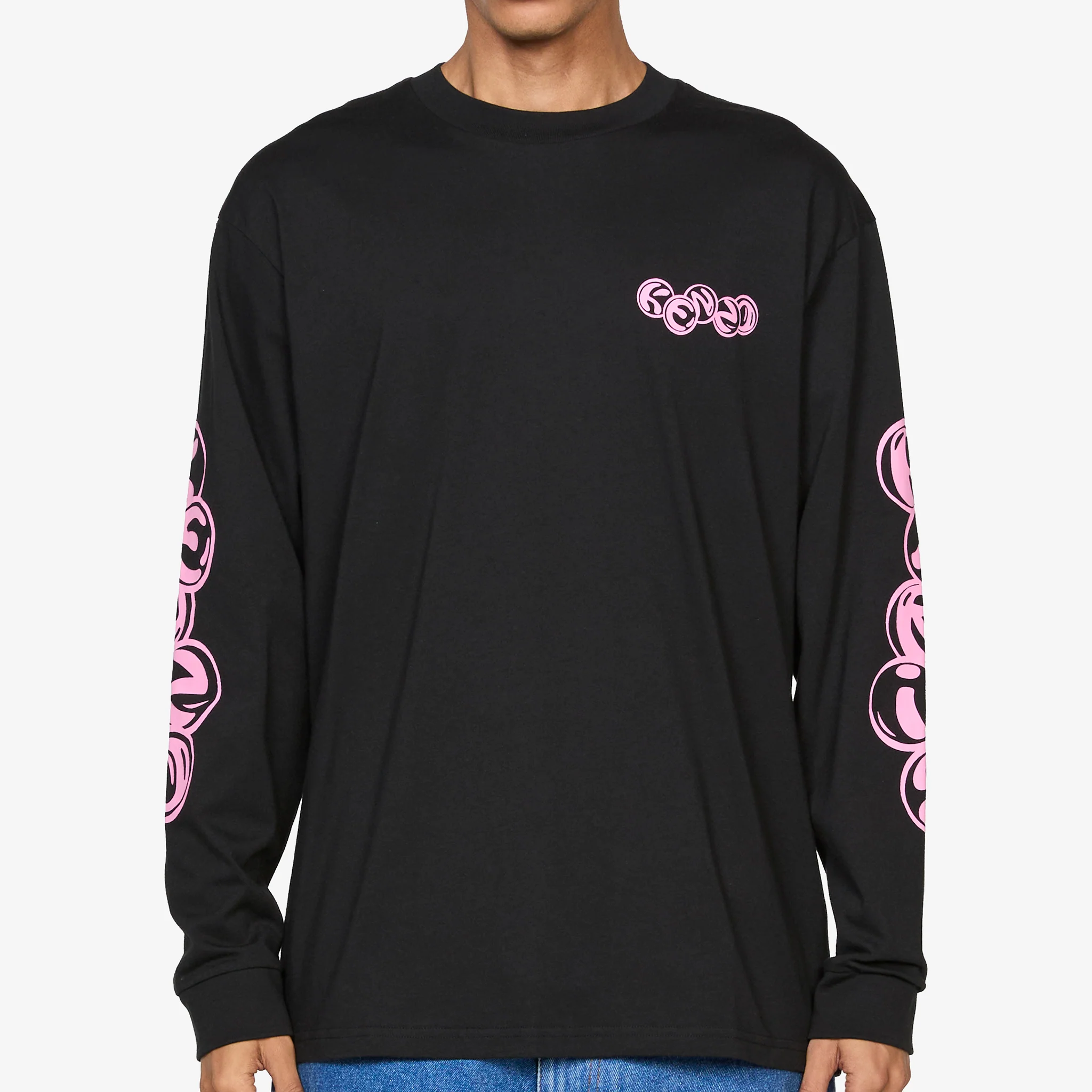 'KENZO Pachinko' Longsleeve T-Shirt Black - Image 6