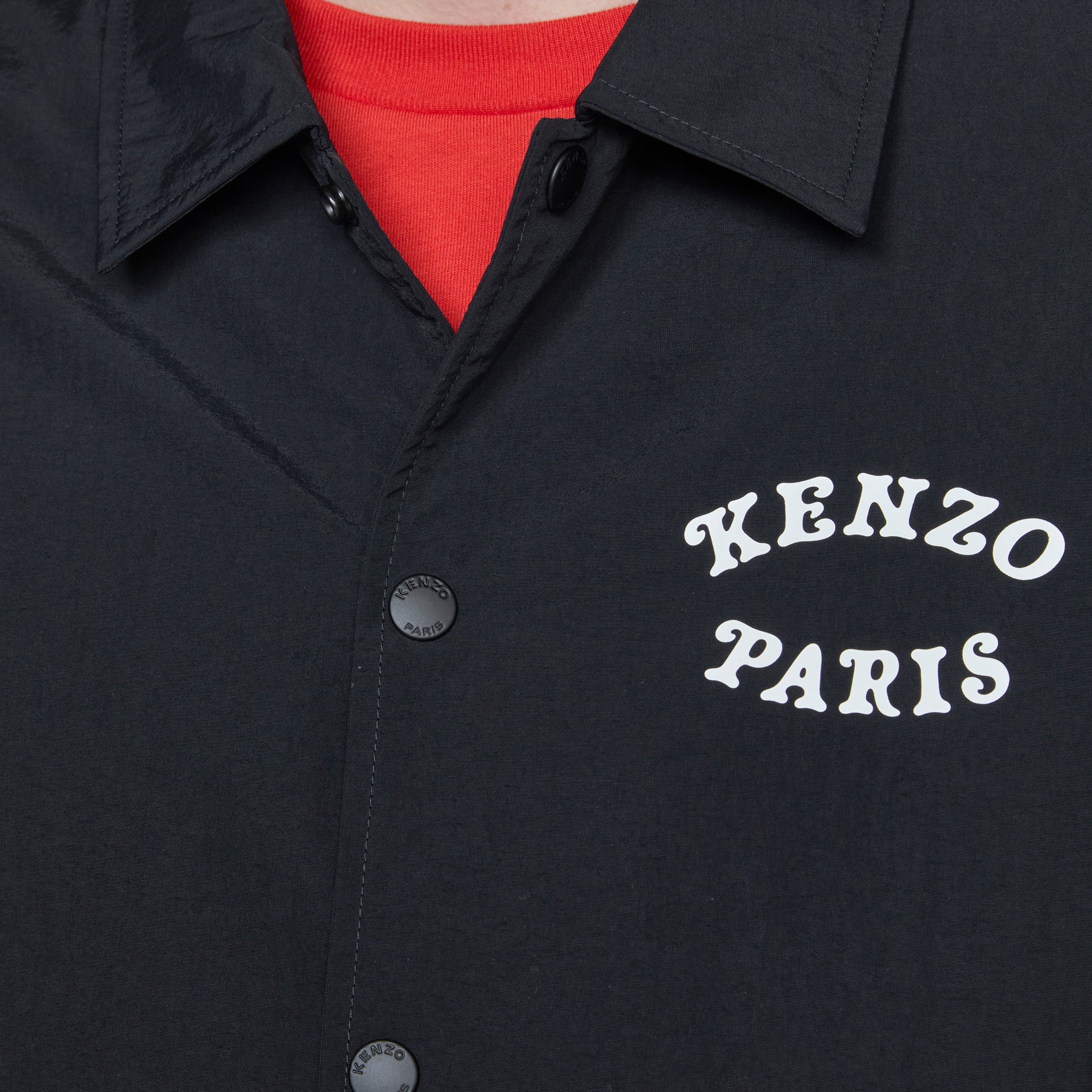 'KENZO VERDY MARKET' Heavy Coach Jacket Black - Image 7