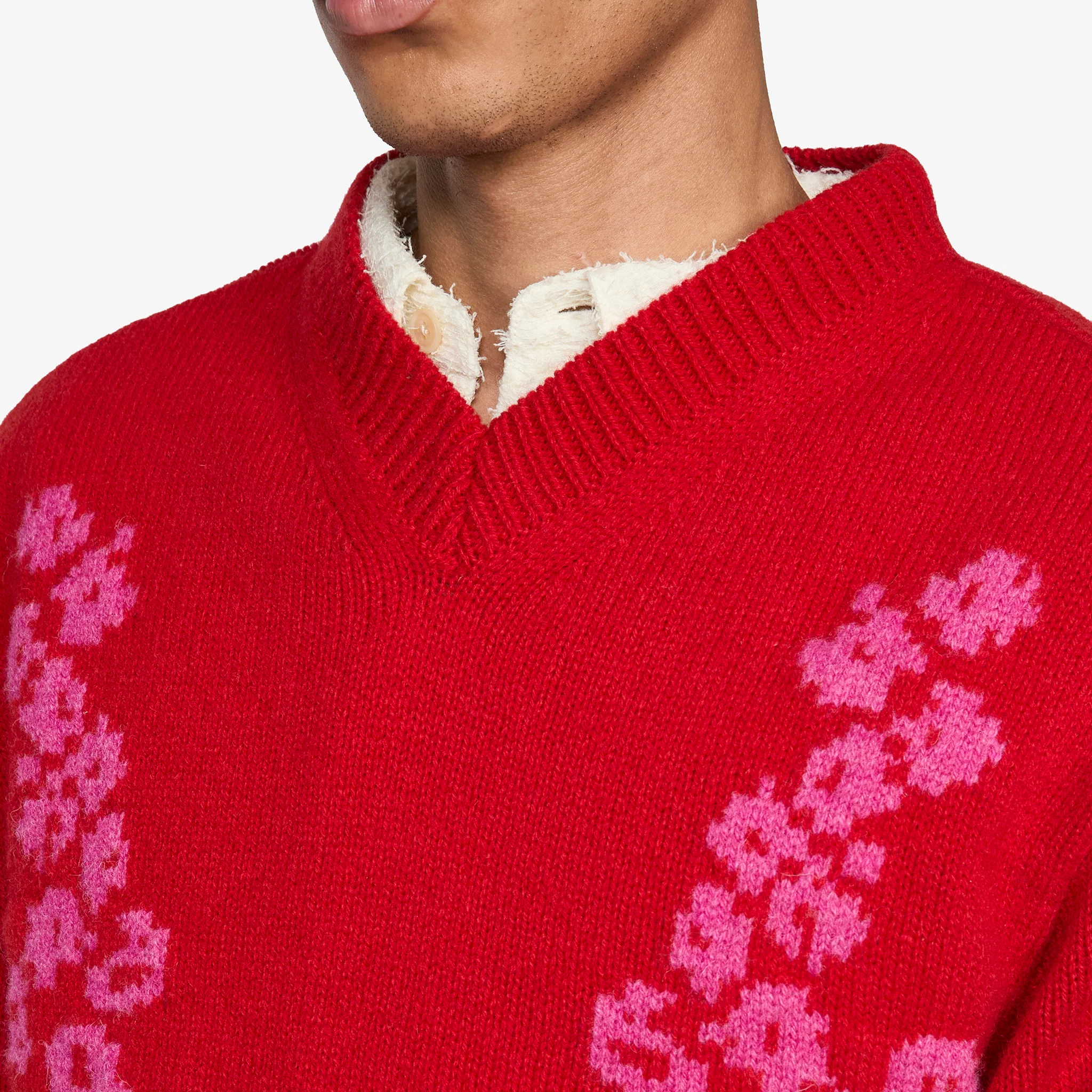 Khivs Pullover Peony | Red - Image 3