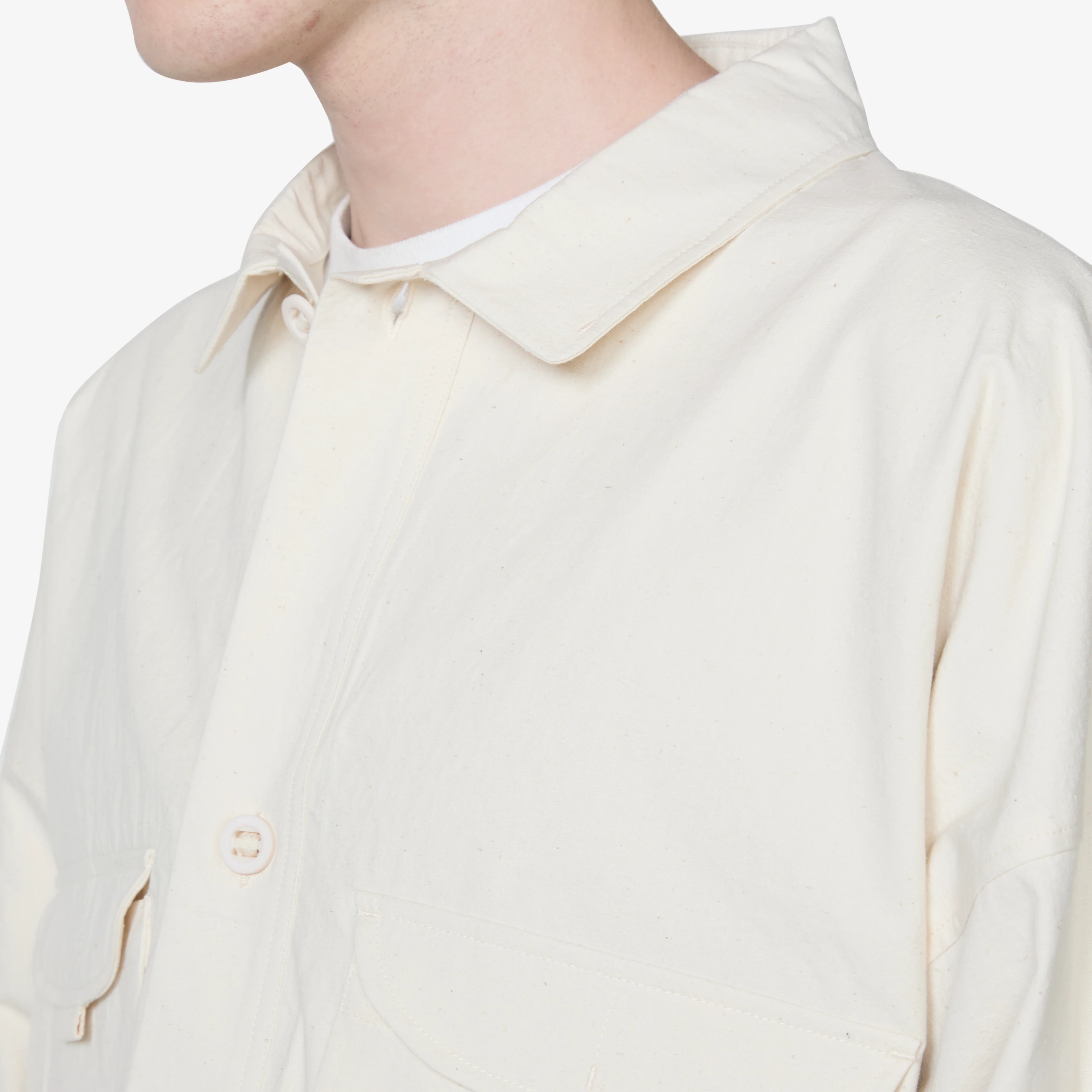 Kodo Jacket Raw Ecru - Image 9
