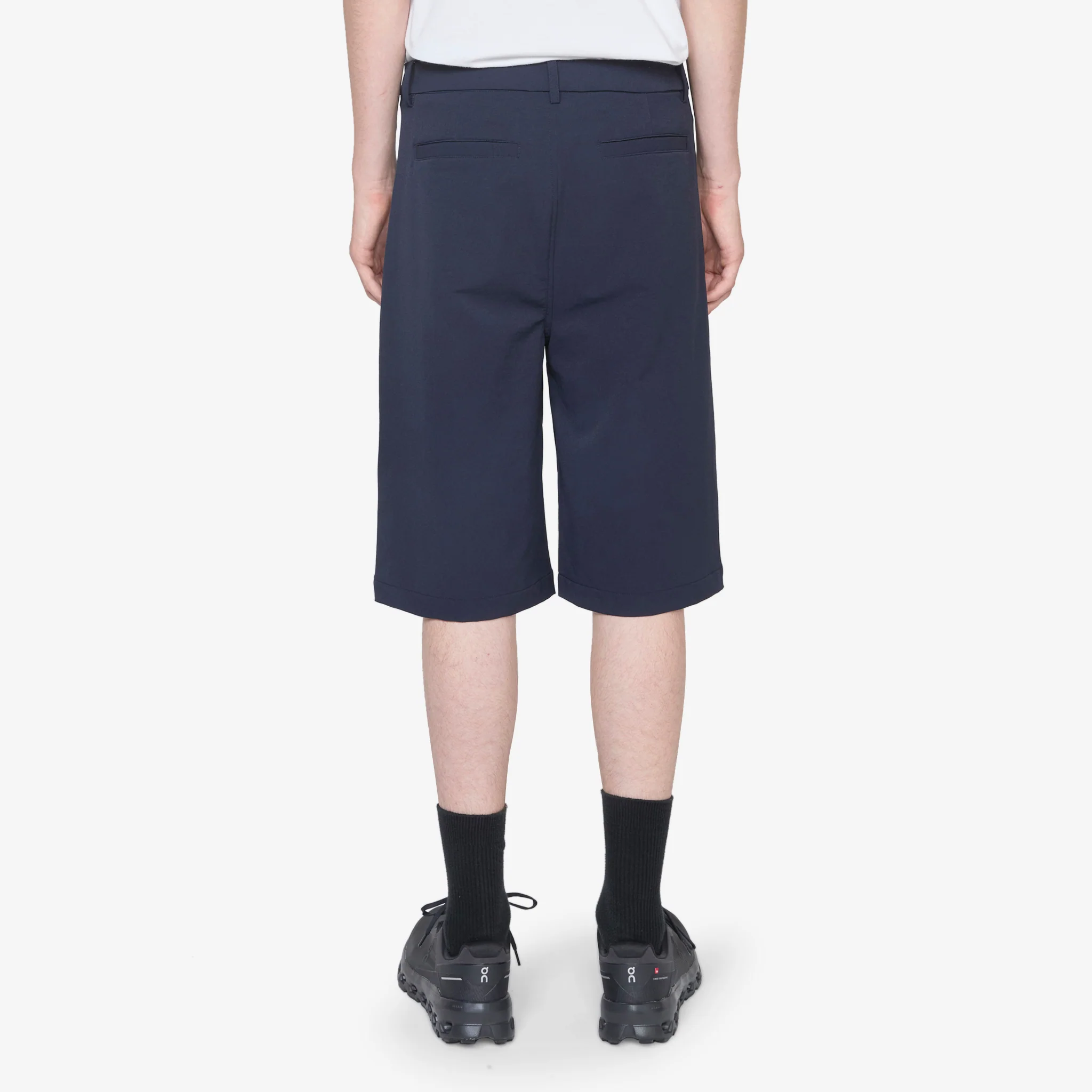 Light Soft Shell Shorts Dark Navy - Image 3