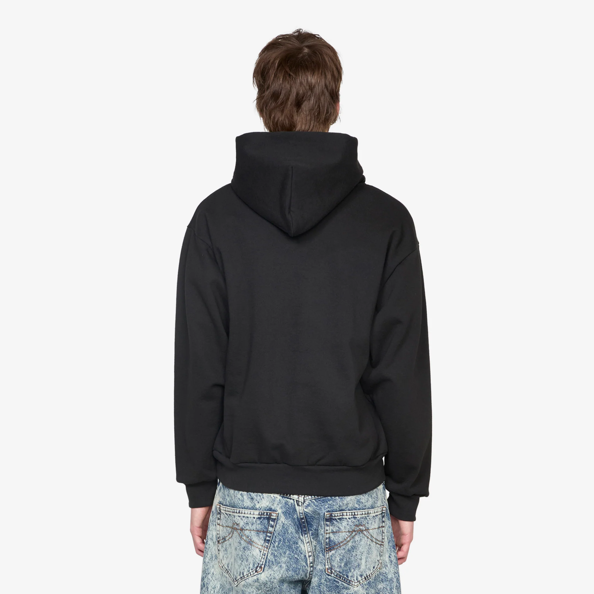 Logo*12 Hoodie Black - Image 3