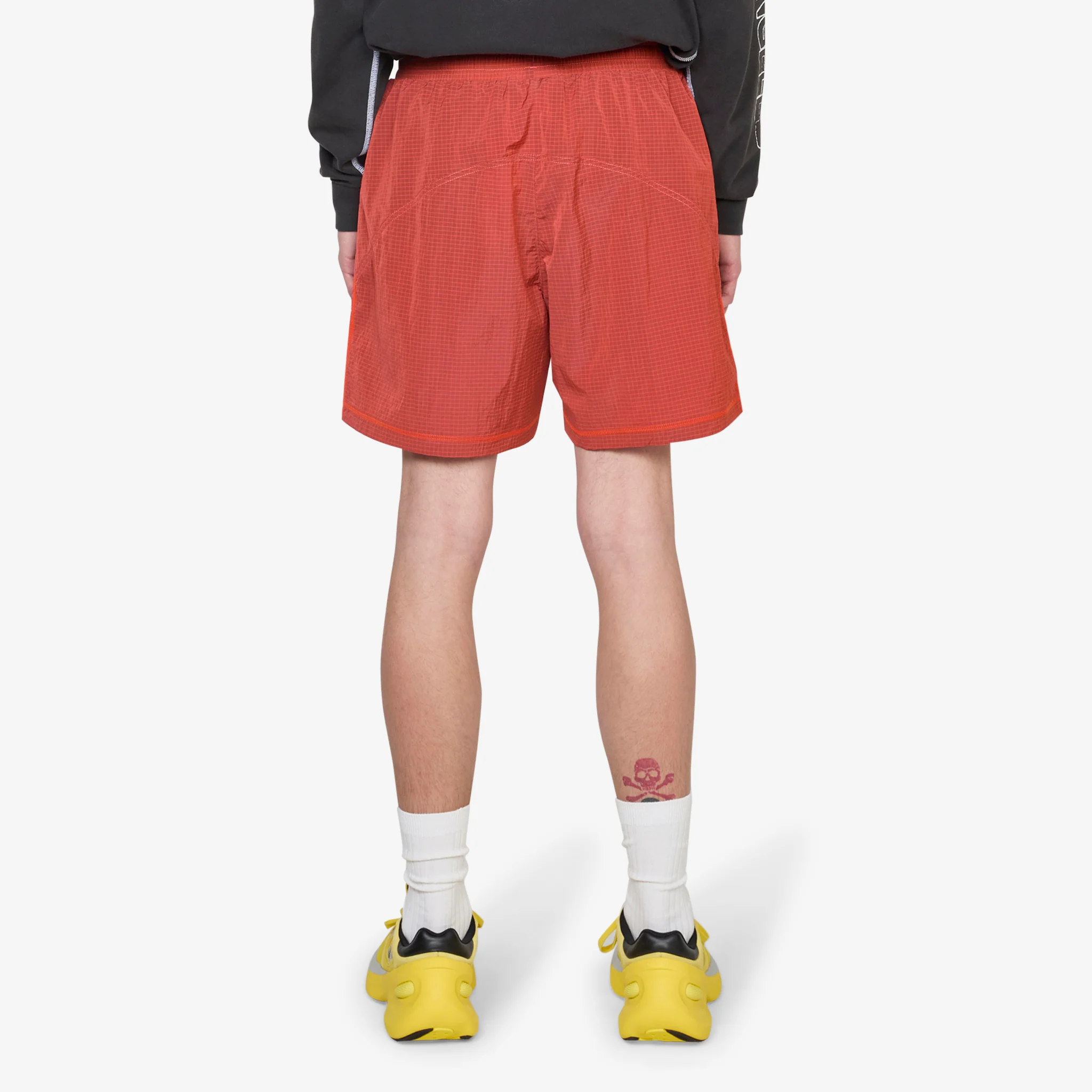 Long Beach Nylon Short Semi Lucid Red - Image 3