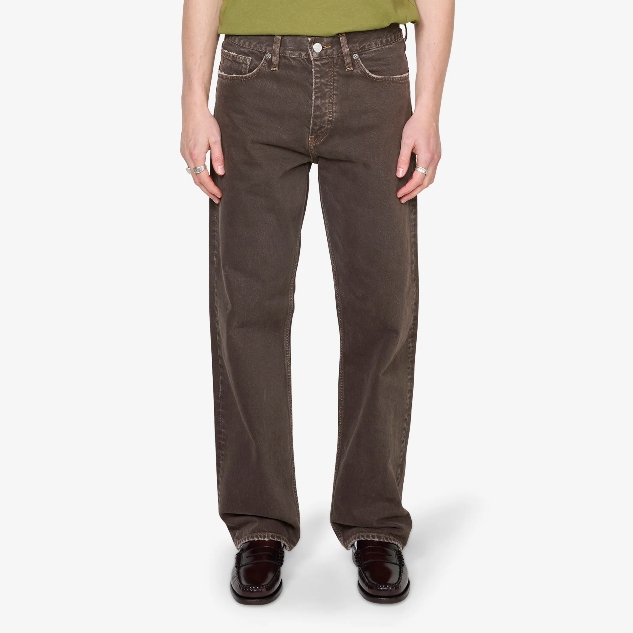 Loose Jeans Vintage Brown