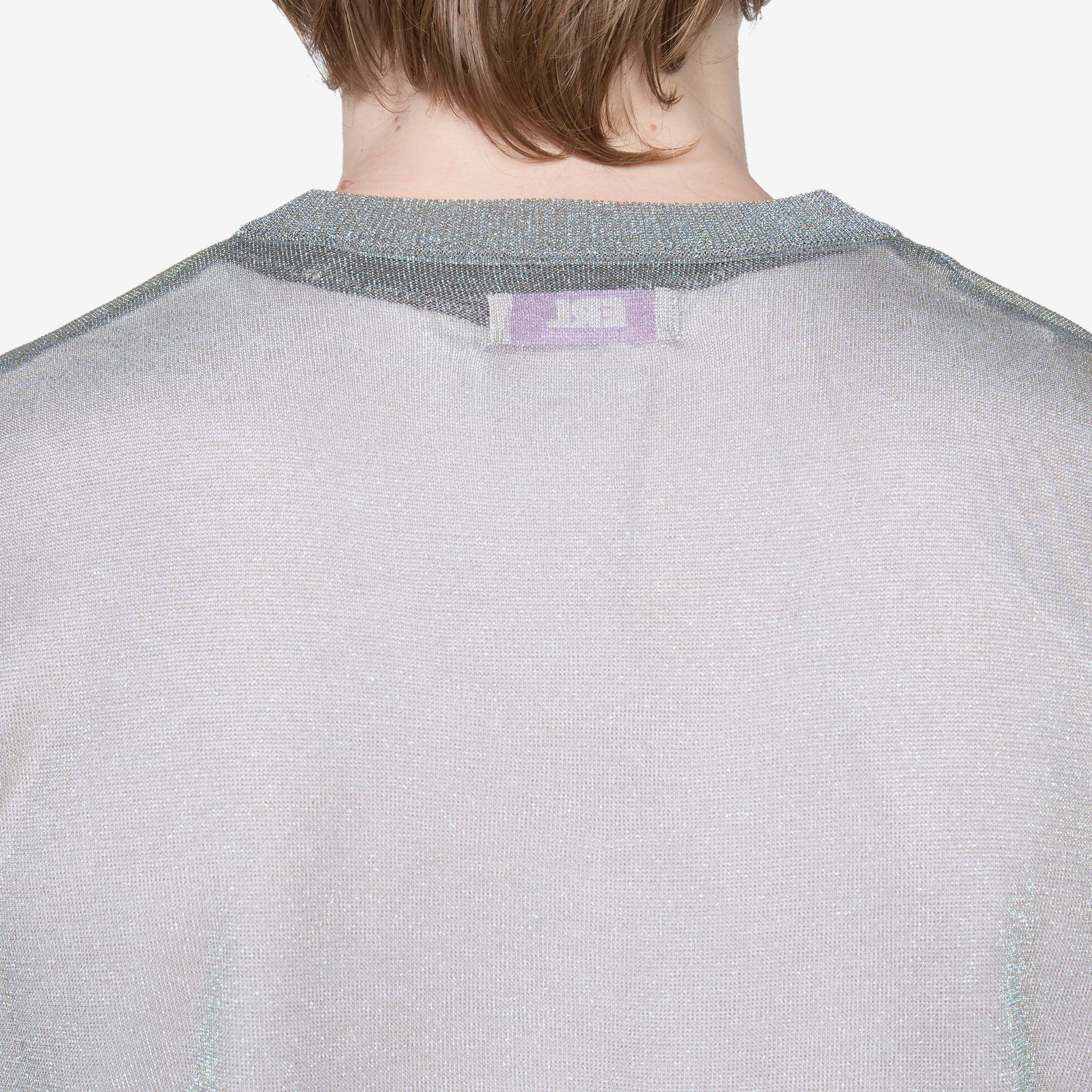 Lurex Pullover Silver - Image 5