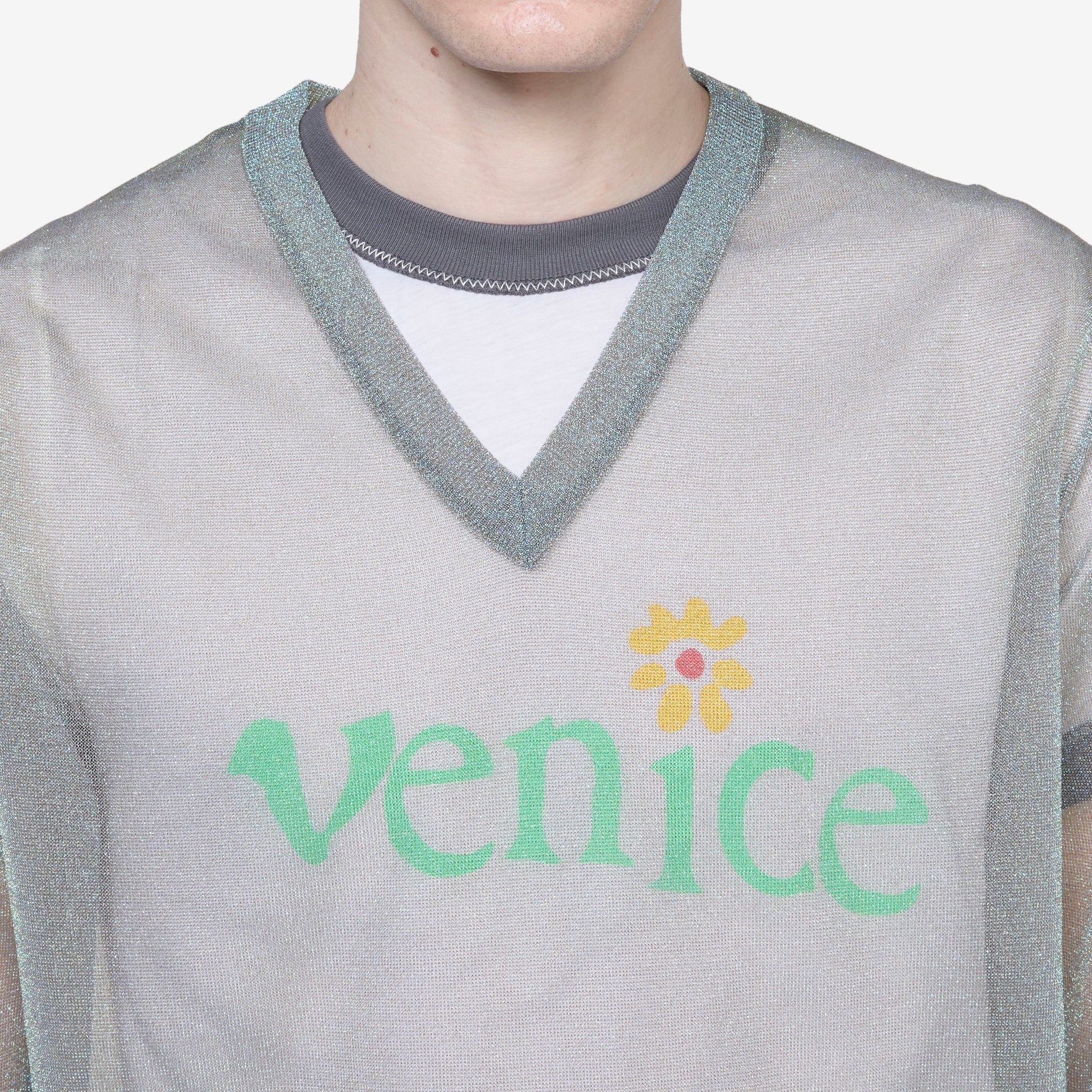 Lurex Pullover Silver - Image 8